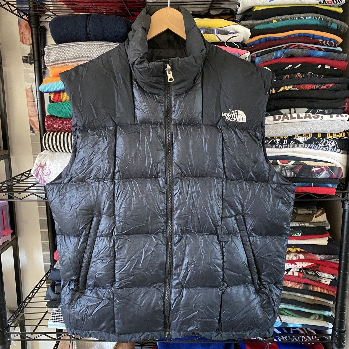 The North Face Vintage The North Face Goose Down NylonPuffy Vest Black 90s Size US M / EU 48-50 / 2 - 1 Thumbnail