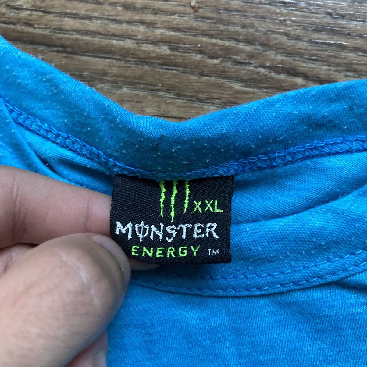 DC × Vintage Vintage Monster Energy Kawasaki DC Racing T-shirt Size US L / EU 52-54 / 3 - 5 Thumbnail