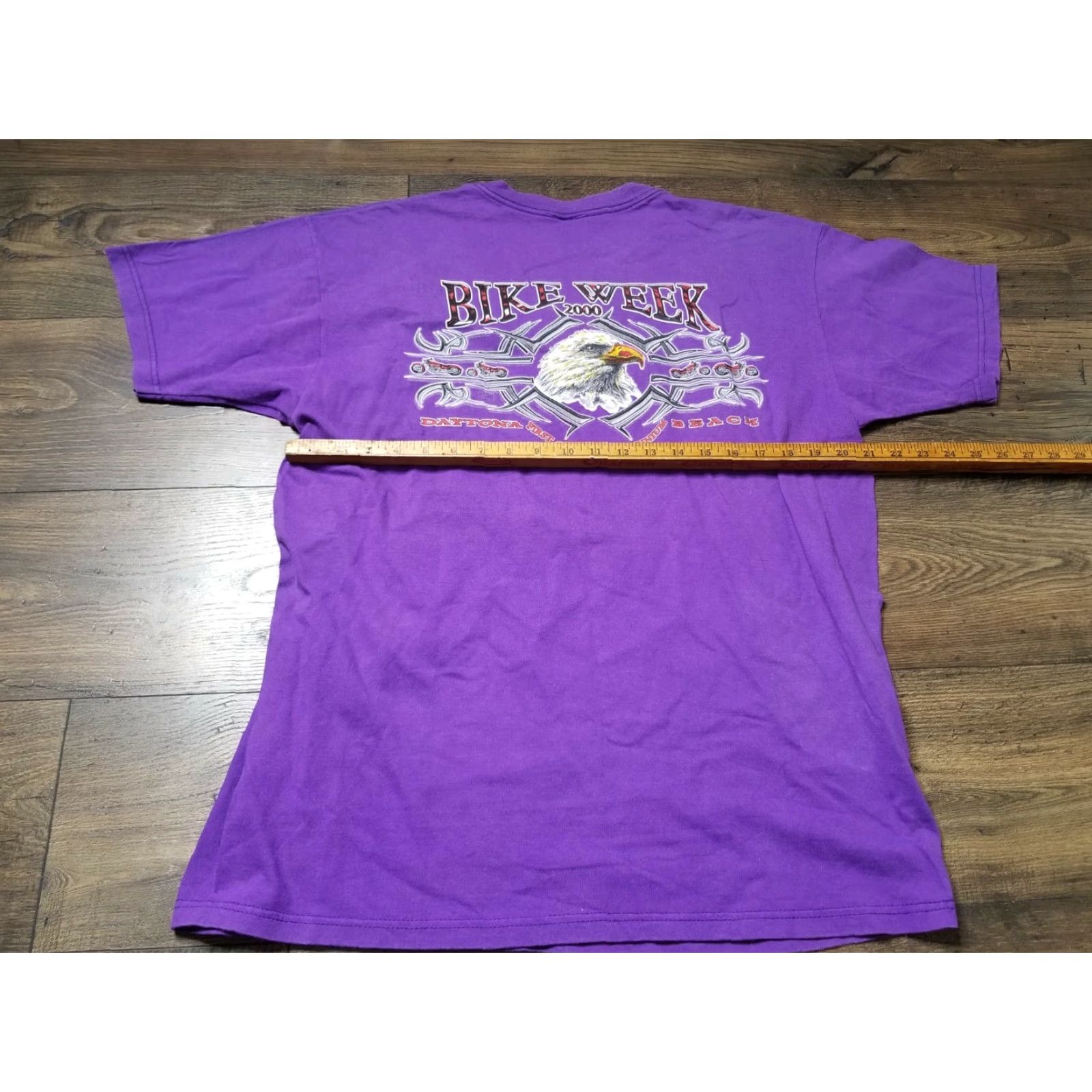 Doublet VINTAGE Bike Week Daytona Beach T-Shirt Mens XL Double-Sided 2000s 90s Motorcyle Size US XL / EU 56 / 4 - 3 Thumbnail