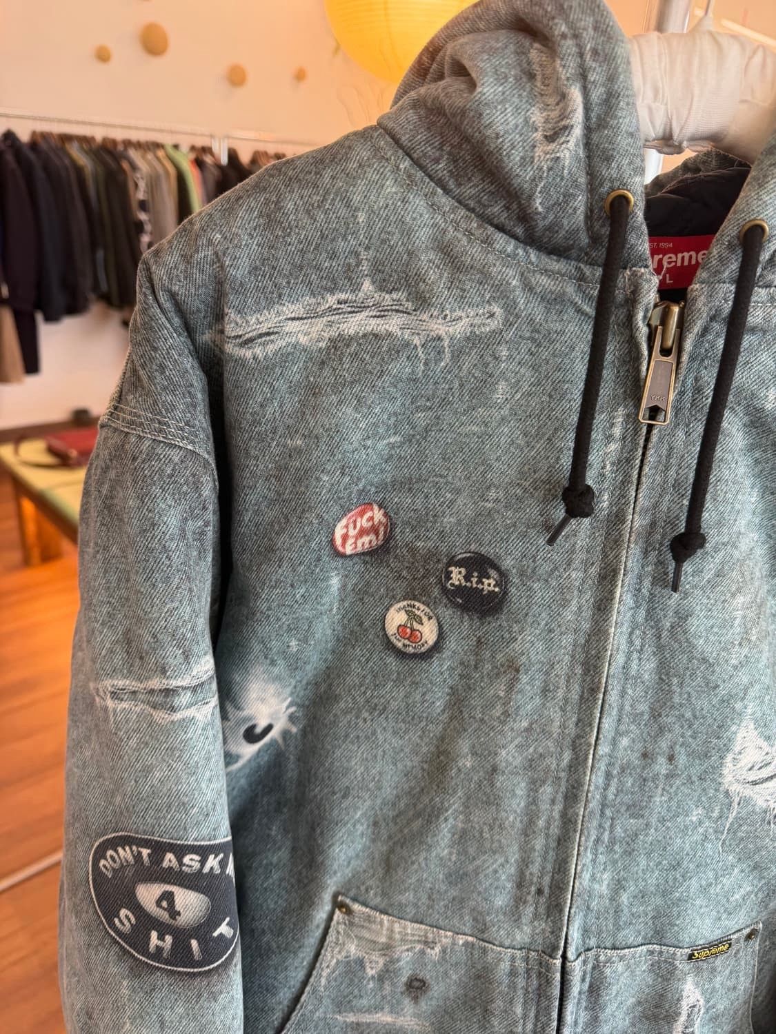 Supreme Supreme Trompe L’oeil Work Jacket Size US L / EU 52-54 / 3 - 5 Thumbnail