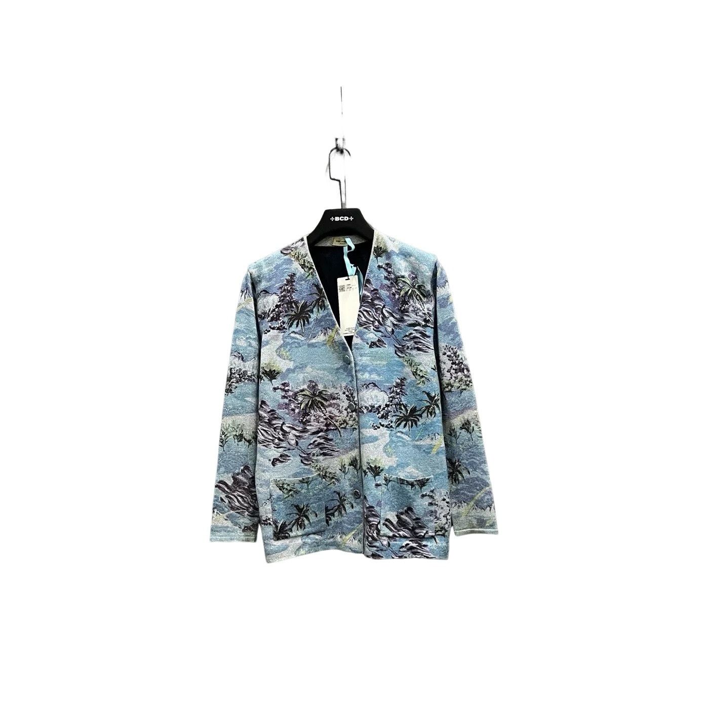 Saint Laurent Paris Saint Laurent Landscape Print Cardigan Size XS Size US XS / EU 42 / 0 - 1 Thumbnail