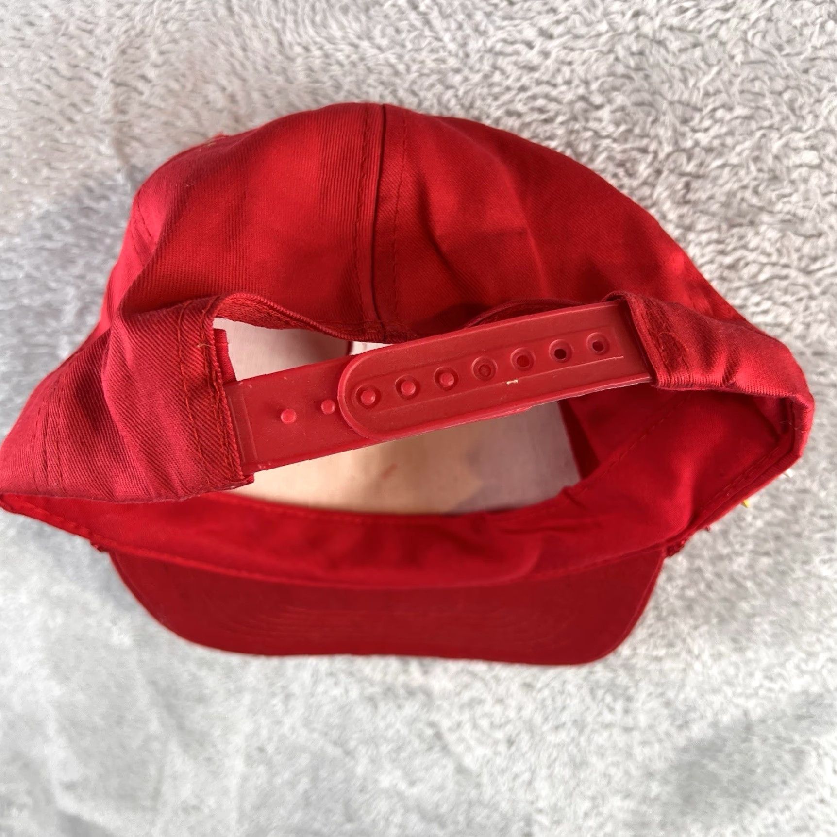 Vintage Papel Trucker Hat Adjustable Red Cotton Golfers Have More Drive Cap Hat Men Summer Casual Adjustable Hat Red Cotton Trucker Cap Size ONE SIZE - 5 Thumbnail
