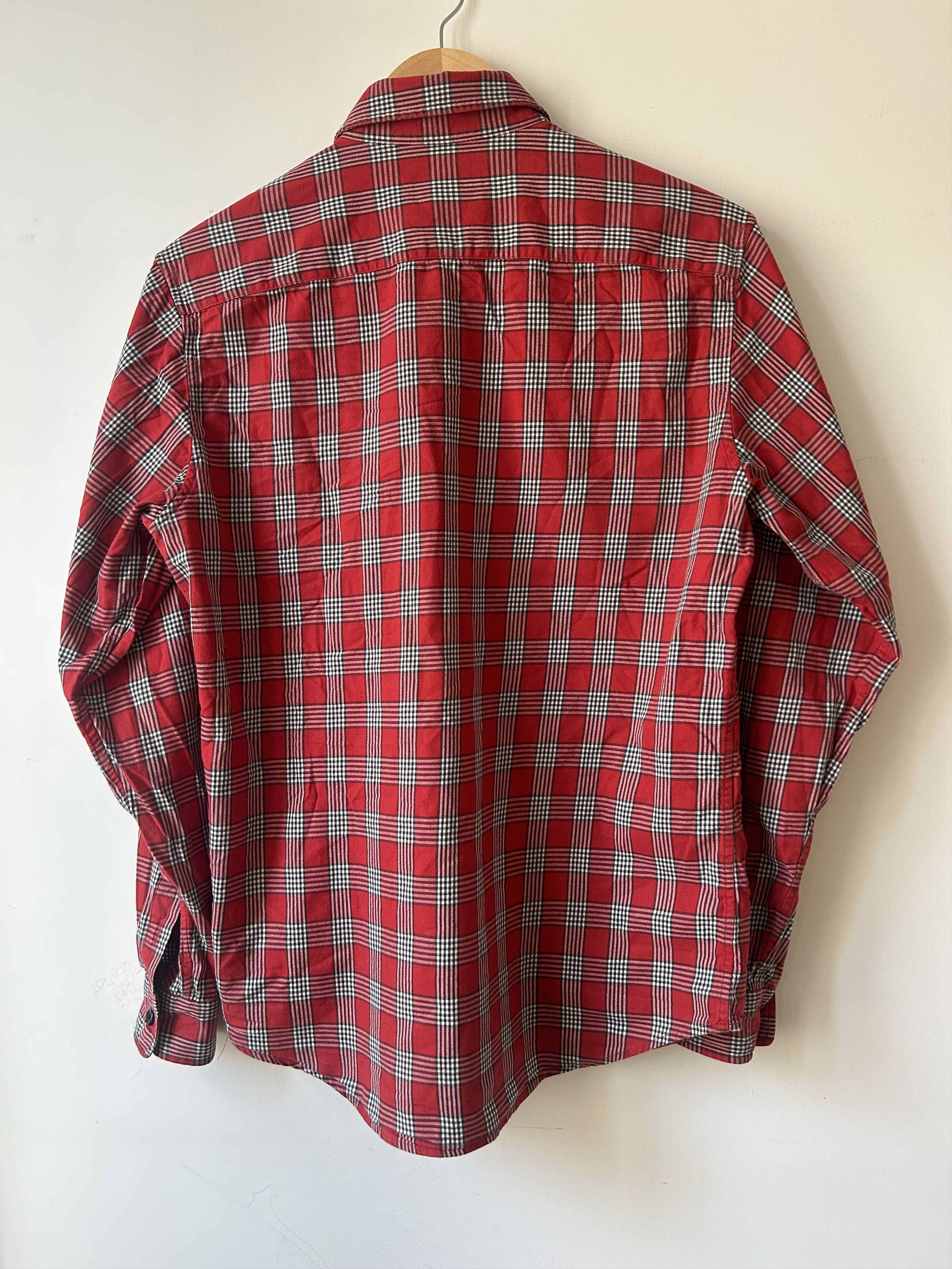 Supreme Red checks cotton button up Size US M / EU 48-50 / 2 - 4 Thumbnail