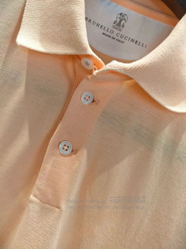 Brunello Cucinelli Brunello Cucinelli Short Sleeve Polo Shirt. Size US M / EU 48-50 / 2 - 4 Thumbnail