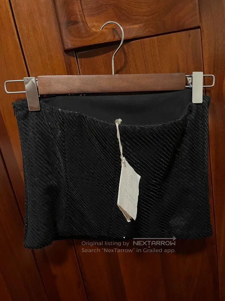 Brunello Cucinelli Brunello Cucinelli Sequin Strapless Top. Size US S / EU 44-46 / 1 - 3 Thumbnail
