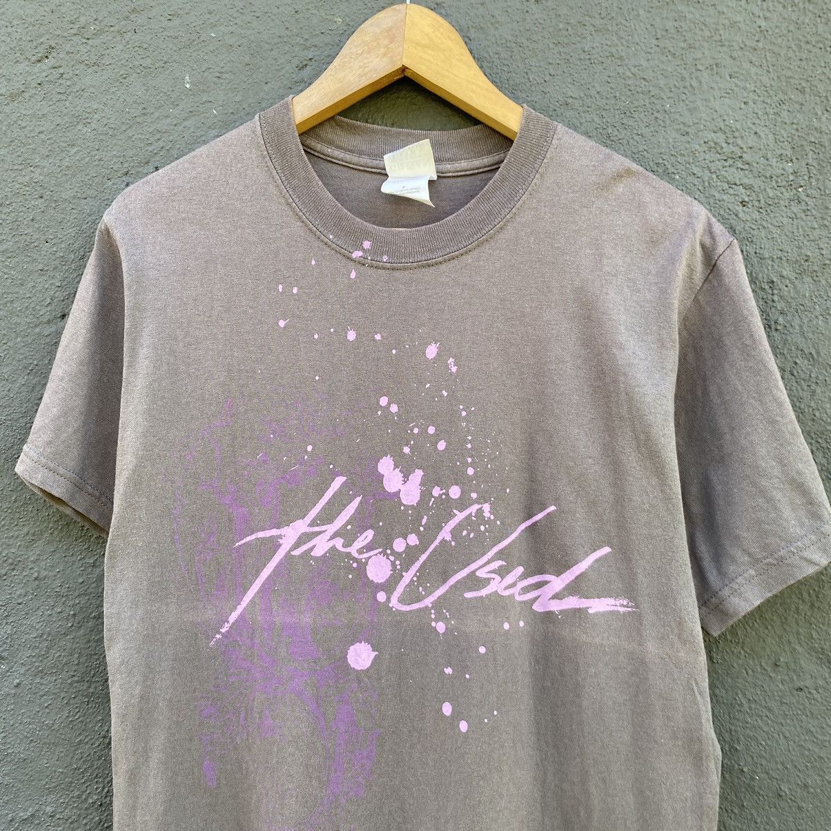 Band Tees Thrashed Faded 2000s The Used Punk Emo Band ERD GRUNGE TEE Size US S / EU 44-46 / 1 - 2 Thumbnail