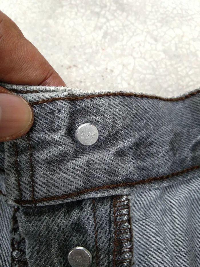 Levi's × Vintage 80s Vintage Levis 501 Made In USA Distressed Jeans 34x32 Size US 34 / EU 50 - 8 Thumbnail