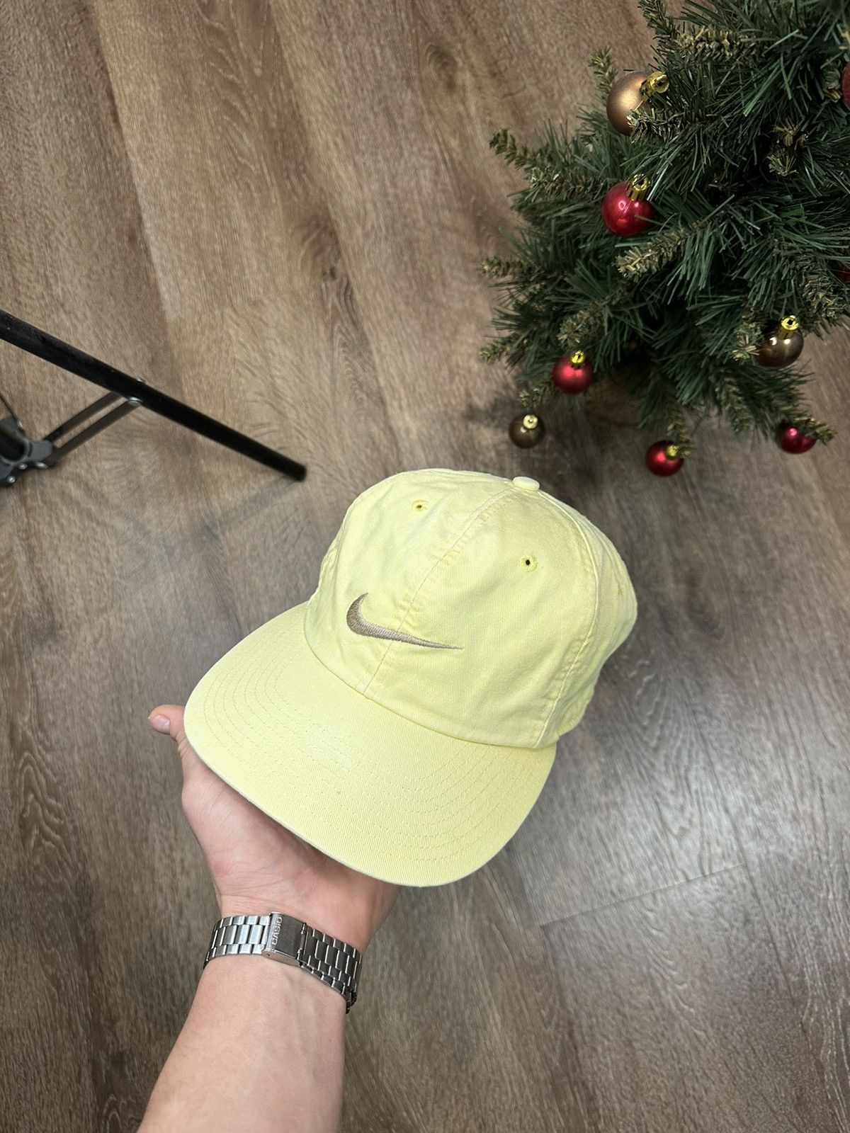 Vintage Vintage Nike Central Swoosh Hat Y2K Size ONE SIZE - 1 Thumbnail