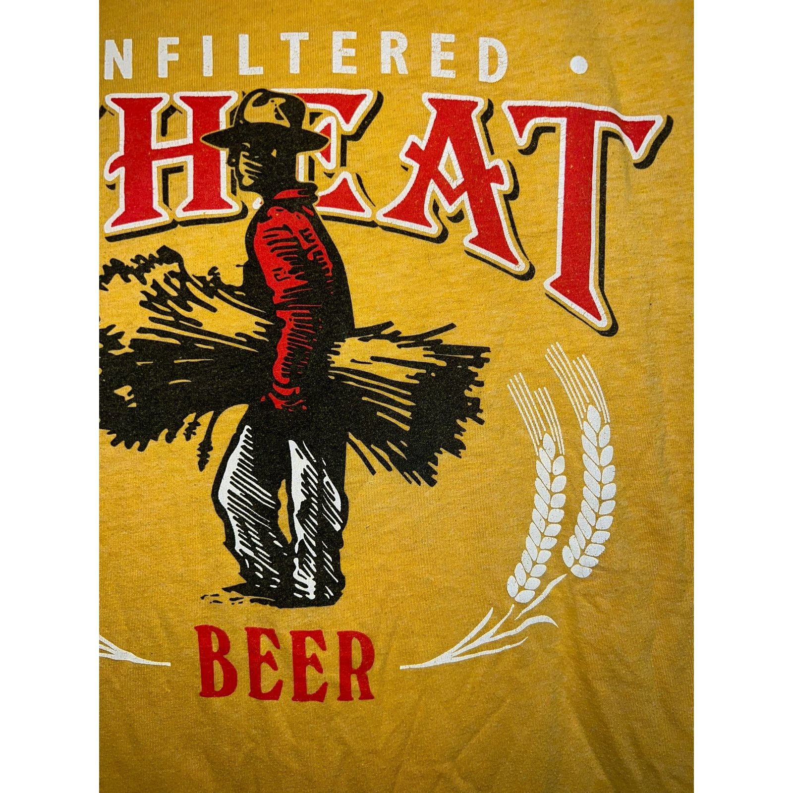 Vintage Wheat Beer Shirt Charlie Hustle Boulevard Brewing Tee S Size US S / EU 44-46 / 1 - 4 Thumbnail