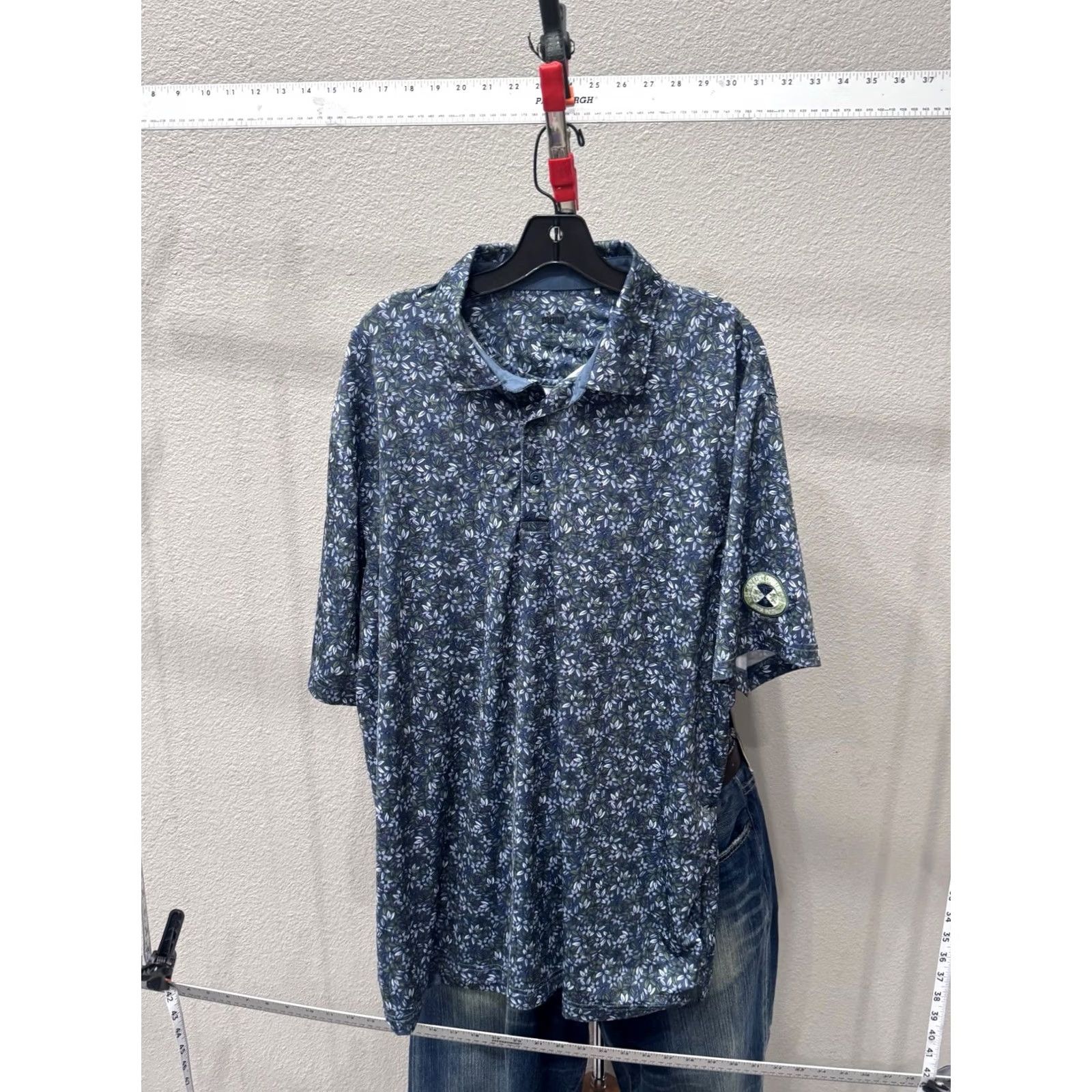 Puma Puma Polo Shirt XL Men St Andrews Country Club Floral Golf POLO Shirt Multicolor Long Sleeve Size US XL / EU 56 / 4 - 3 Thumbnail