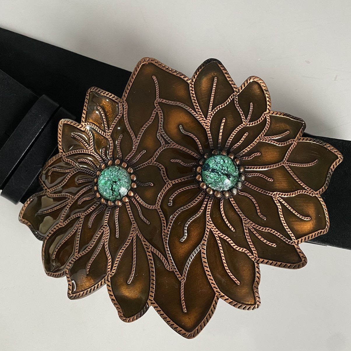 Roberto Cavalli Roberto Cavalli flower belt Size ONE SIZE - 3 Thumbnail