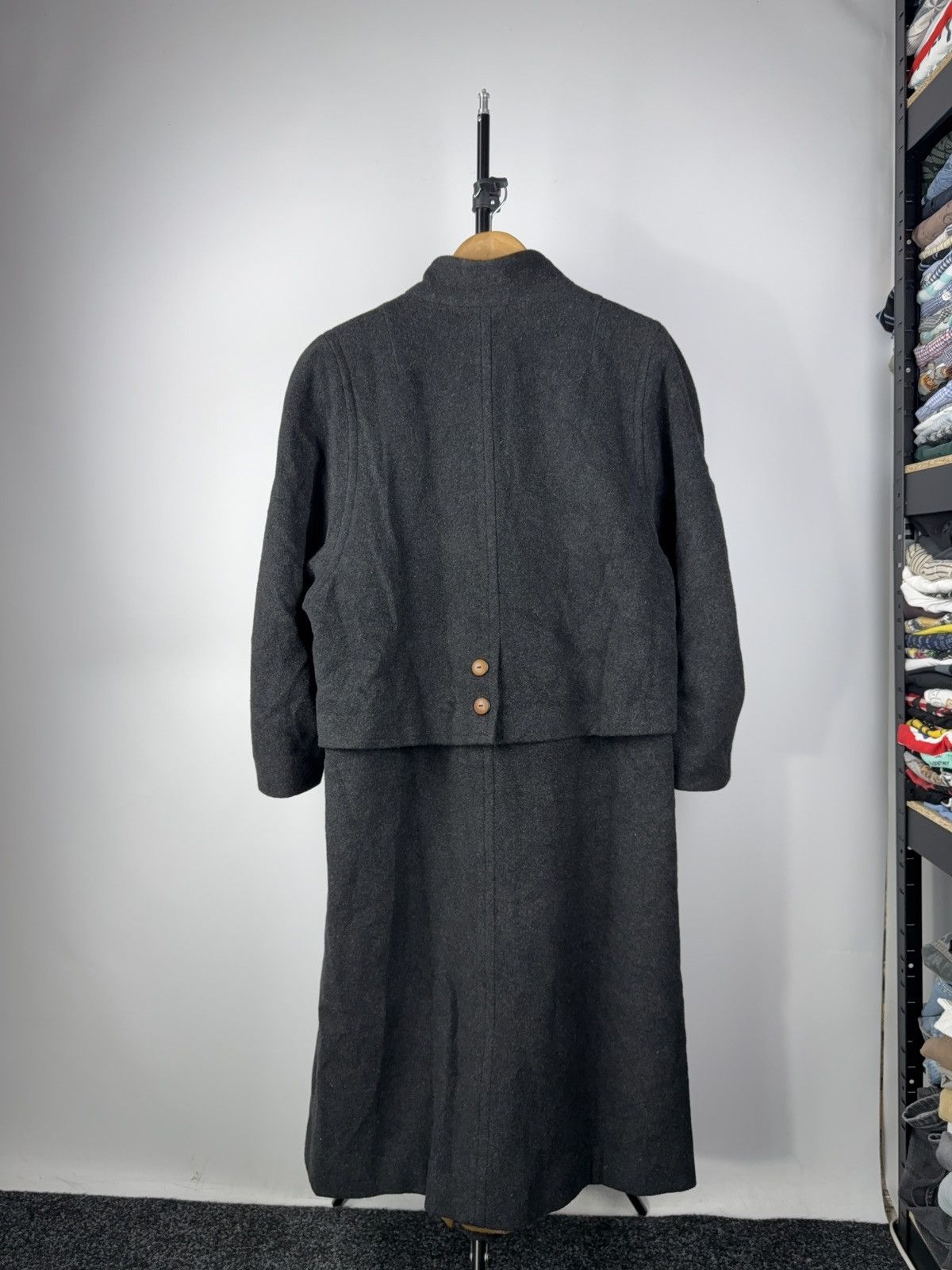 Japanese Brand Vintage 80s West Germany Coat Tranche Japanese style CDG Size US S / EU 44-46 / 1 - 4 Thumbnail