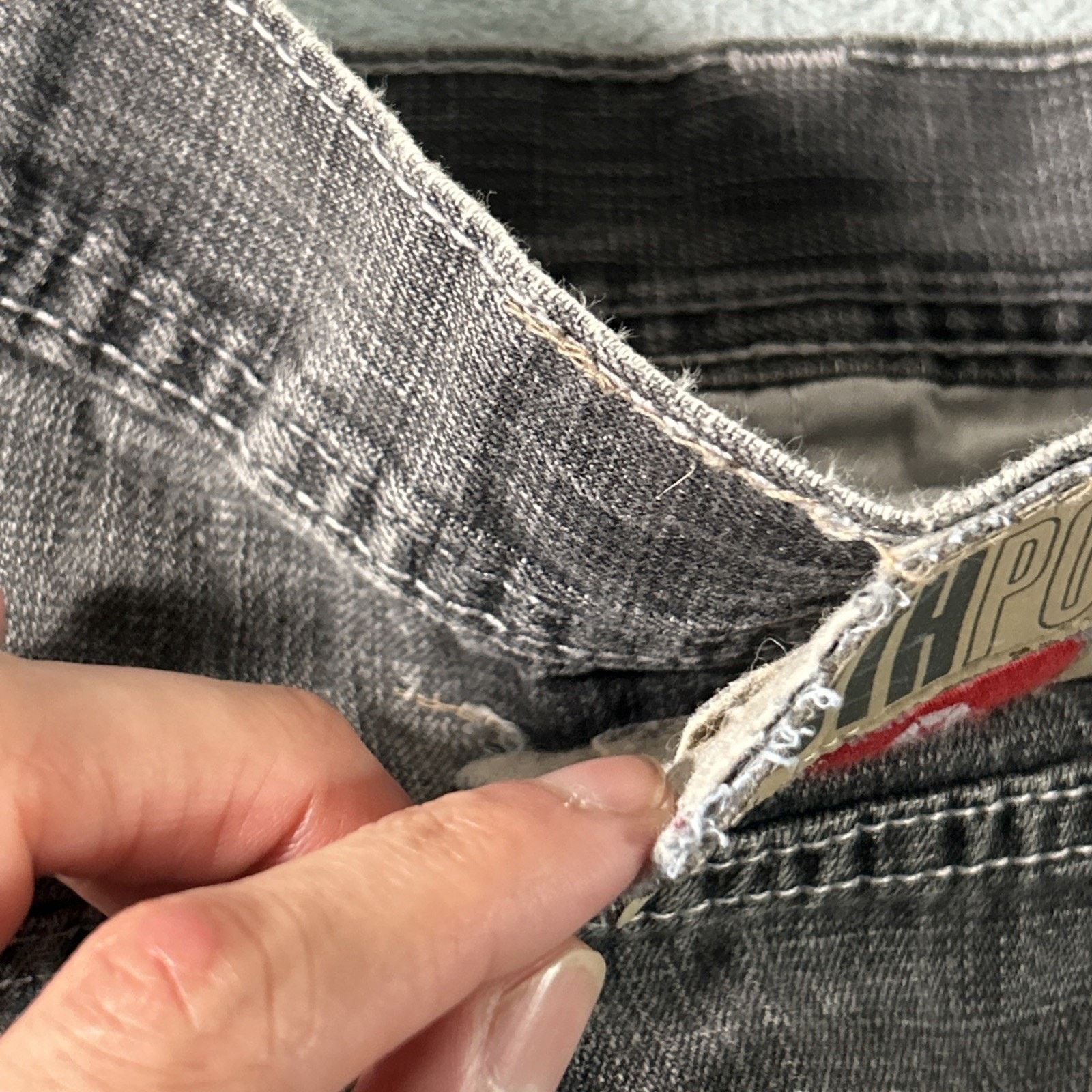 Southpole Southpole Red Tab Beyond Baggy Jeans 38x25 Raw Hems Wide Size US 38 / EU 54 - 5 Thumbnail