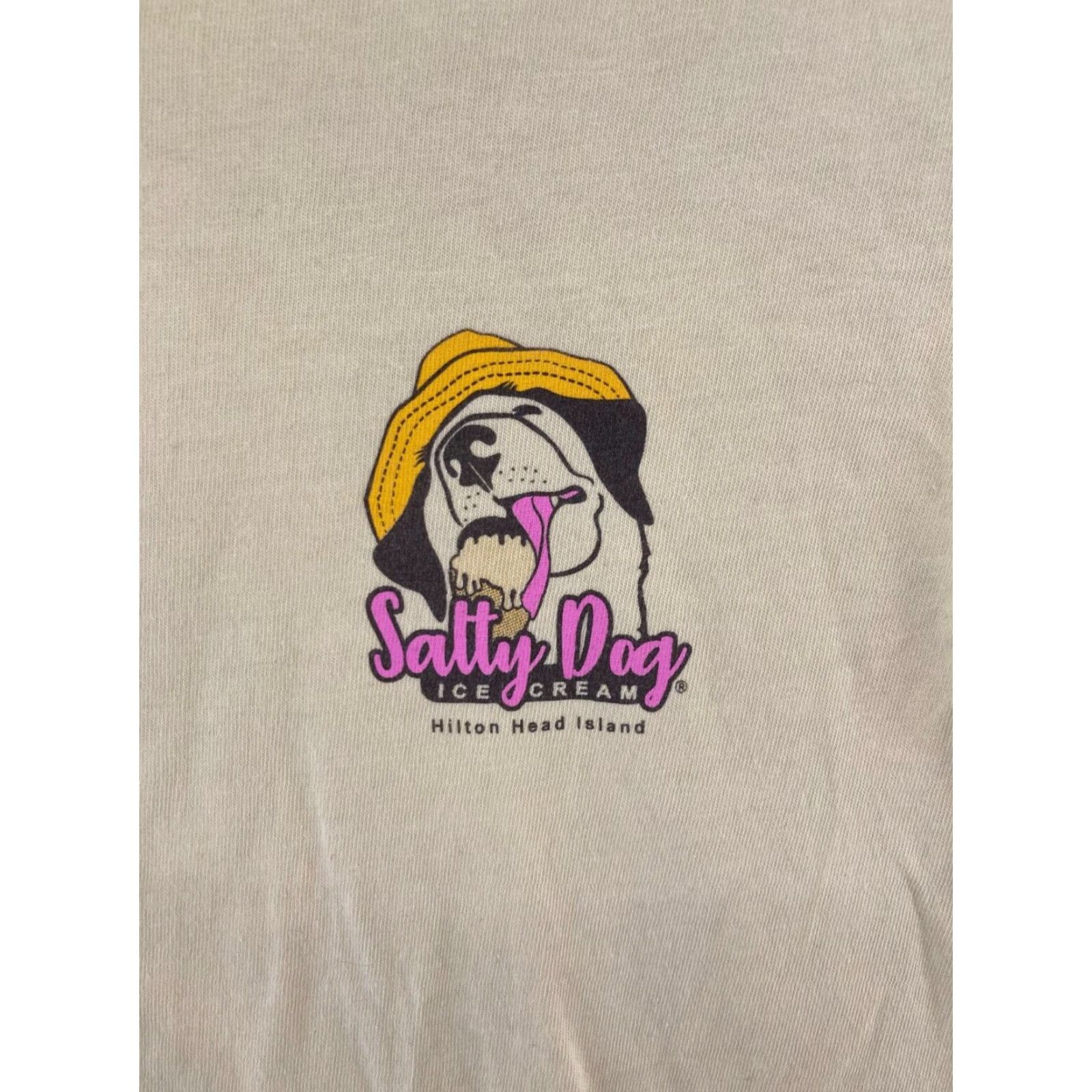 Comfort Colors Comfort Colors Dog Ice Cream Graphic Print T-Shirt Small Yellow Mens Size US S / EU 44-46 / 1 - 5 Thumbnail