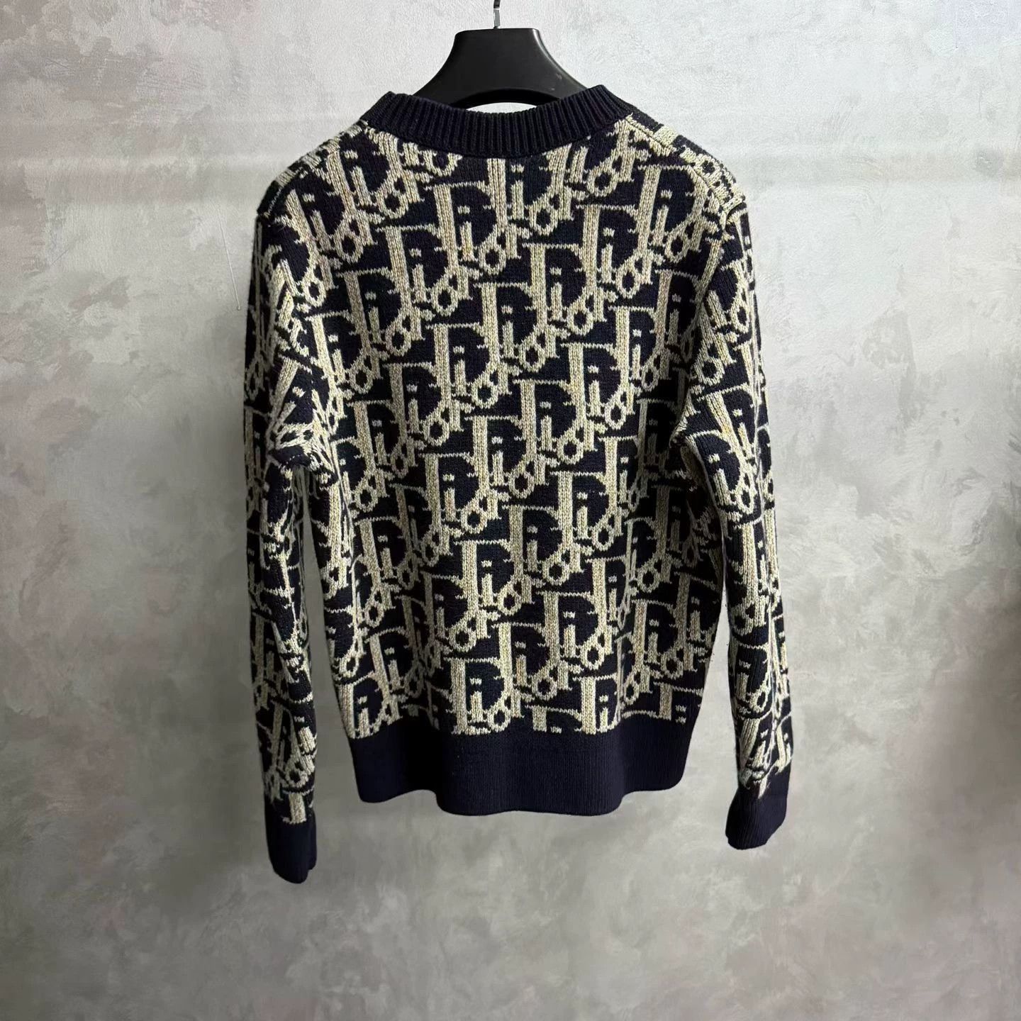 Dior dior navy blue logo long sleeve sweater Size US M / EU 48-50 / 2 - 5 Thumbnail