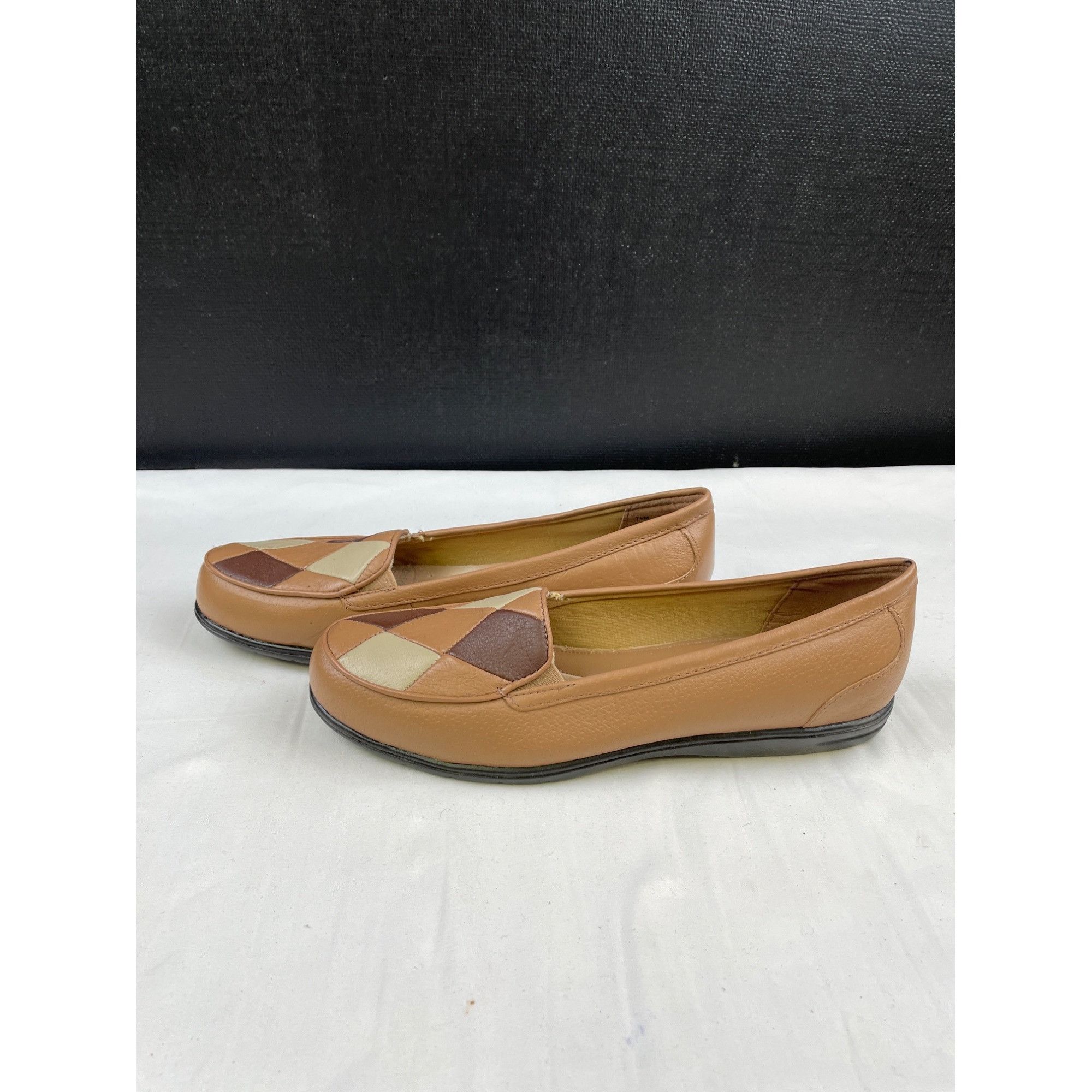 Other Dr Scholls Women's Leather Tan/Multi Shoes, Slip on/ Flats Size US 7.5 / IT 37.5 - 4 Thumbnail