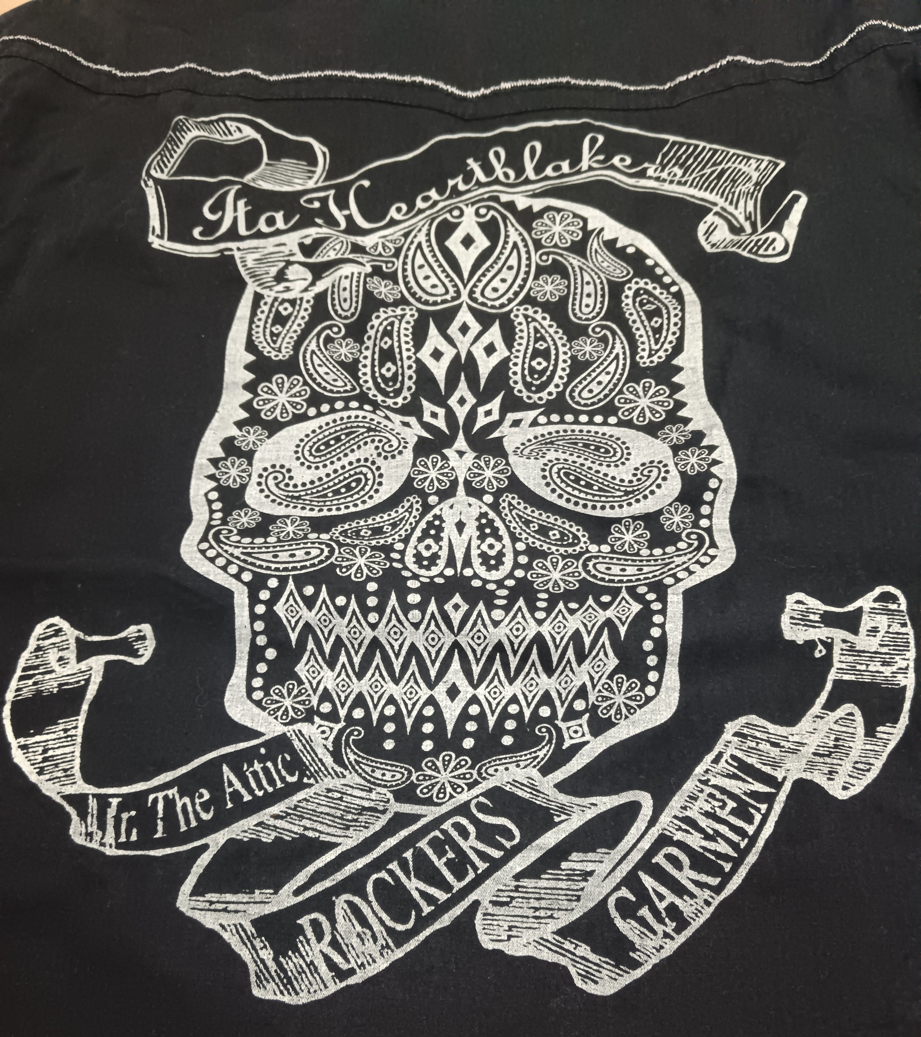 In The Attic IN THE ATTIC SKULL EMBROIDERED WESTERNER JACKET Size US XXL / EU 58 / 5 - 8 Thumbnail