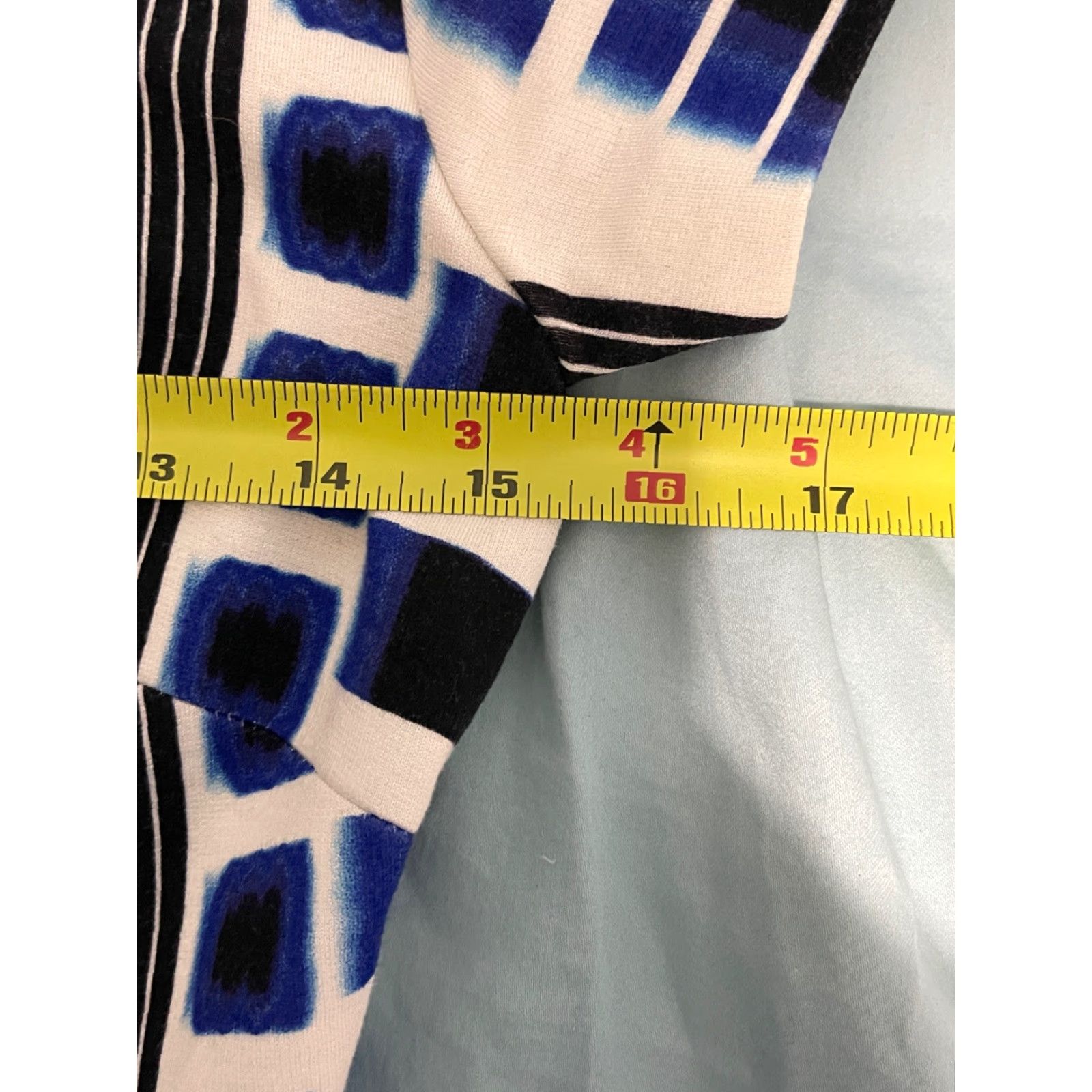 Trina Turk Trina Turk Minimalist Kiara Tie Dye Zipper Blue White Dress Size XS / US 0-2 / IT 36-38 - 4 Thumbnail
