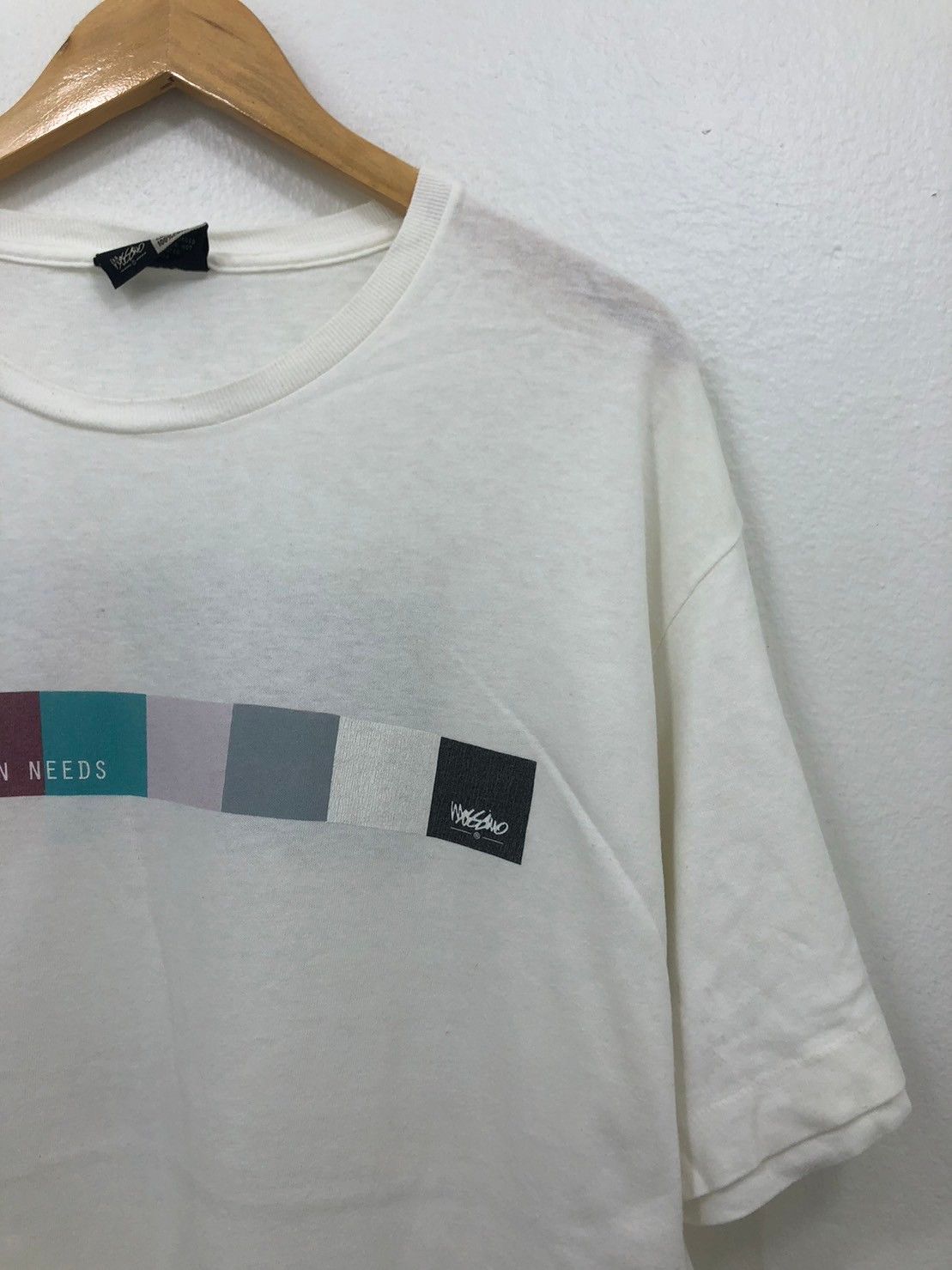 Mossimo × Vintage Vintage 90's Mossimo White Product of Modern Needs wts01 Size US M / EU 48-50 / 2 - 6 Thumbnail