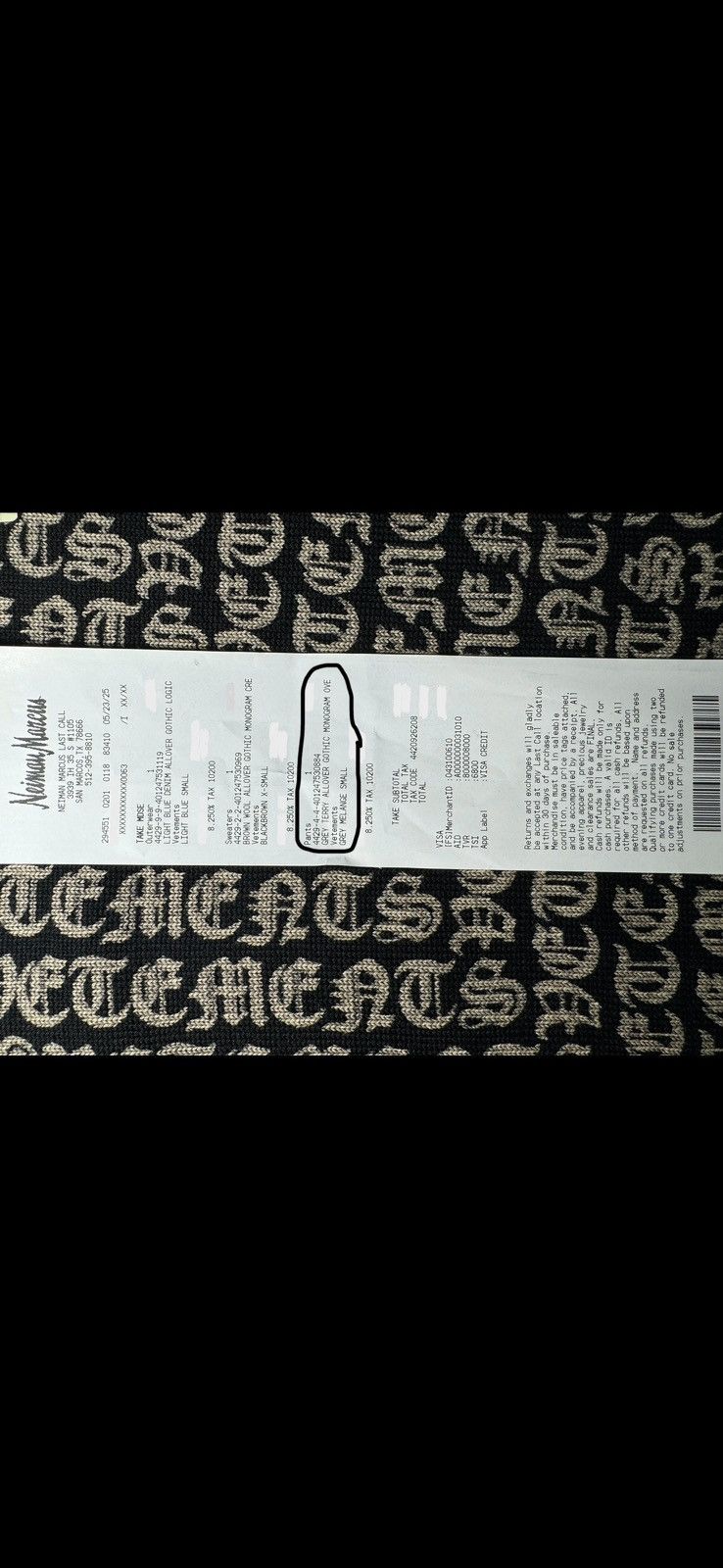Vetements Vetements Gothic Monogram Sweatpants Size S Size US 32 / EU 48 - 20 Thumbnail