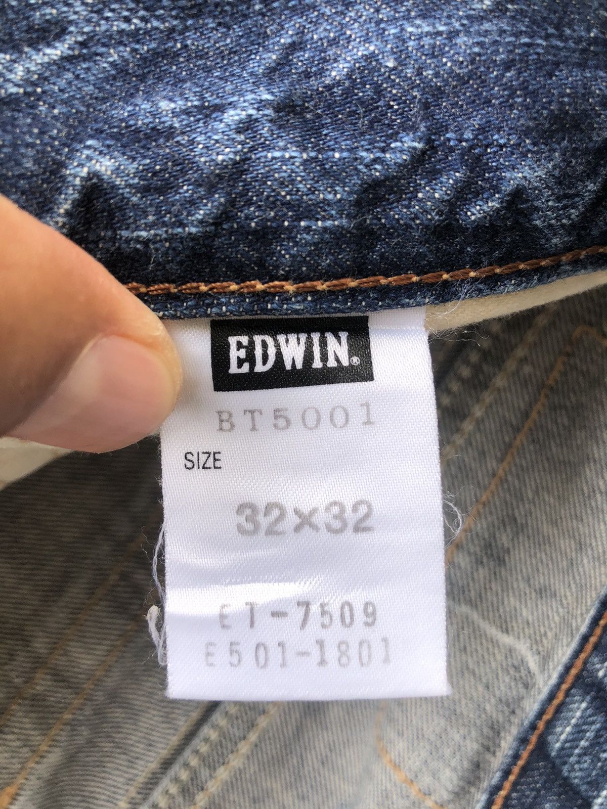 If Six Was Nine Japanese Edwin 503 Flared Jeans Distressed Jeans Size US 34 / EU 50 - 18 Thumbnail