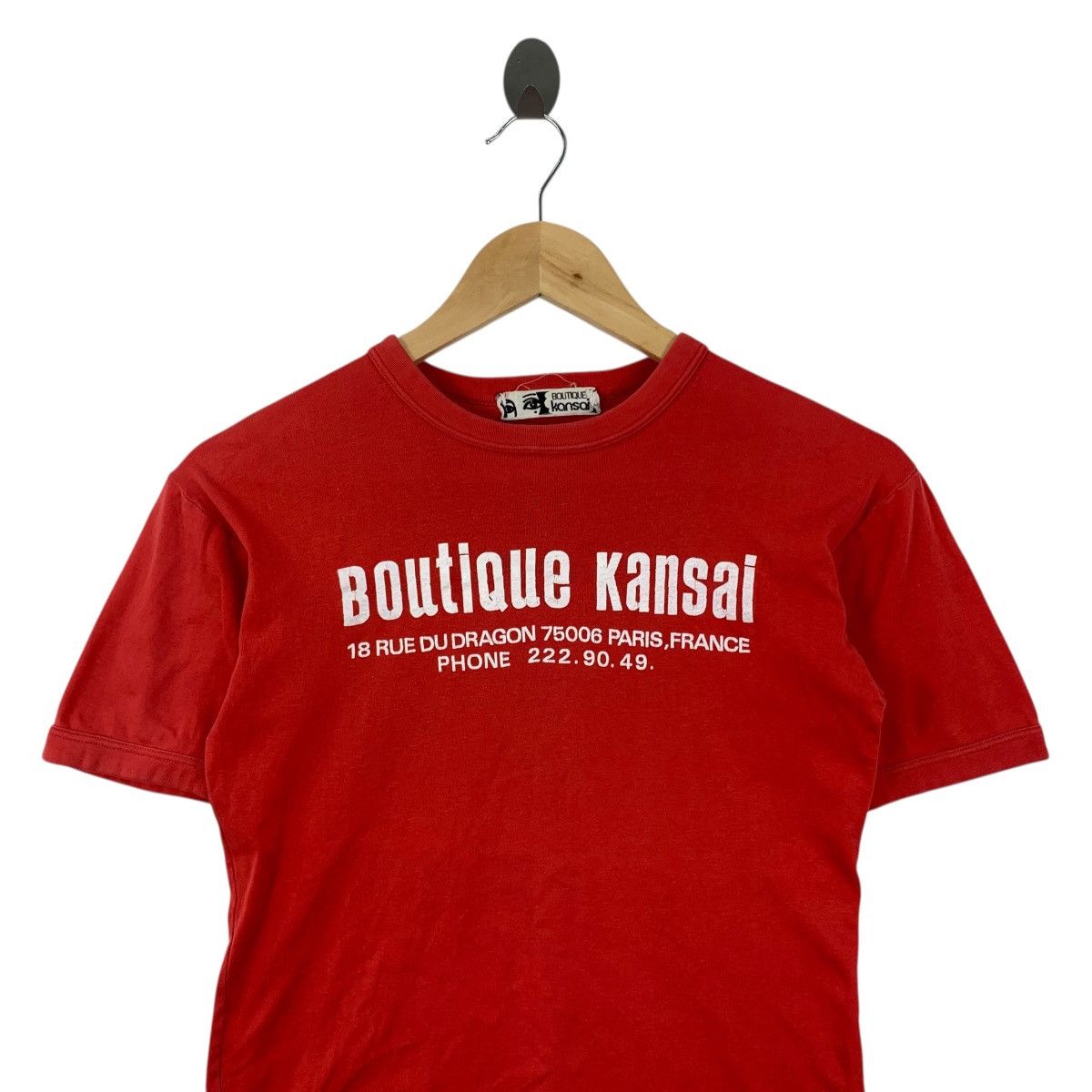 Kansai Yamamoto Vintage 80s BOUTIQUE KANSAI YAMAMOTO Japanese Brand Tshirt Size US S / EU 44-46 / 1 - 2 Thumbnail