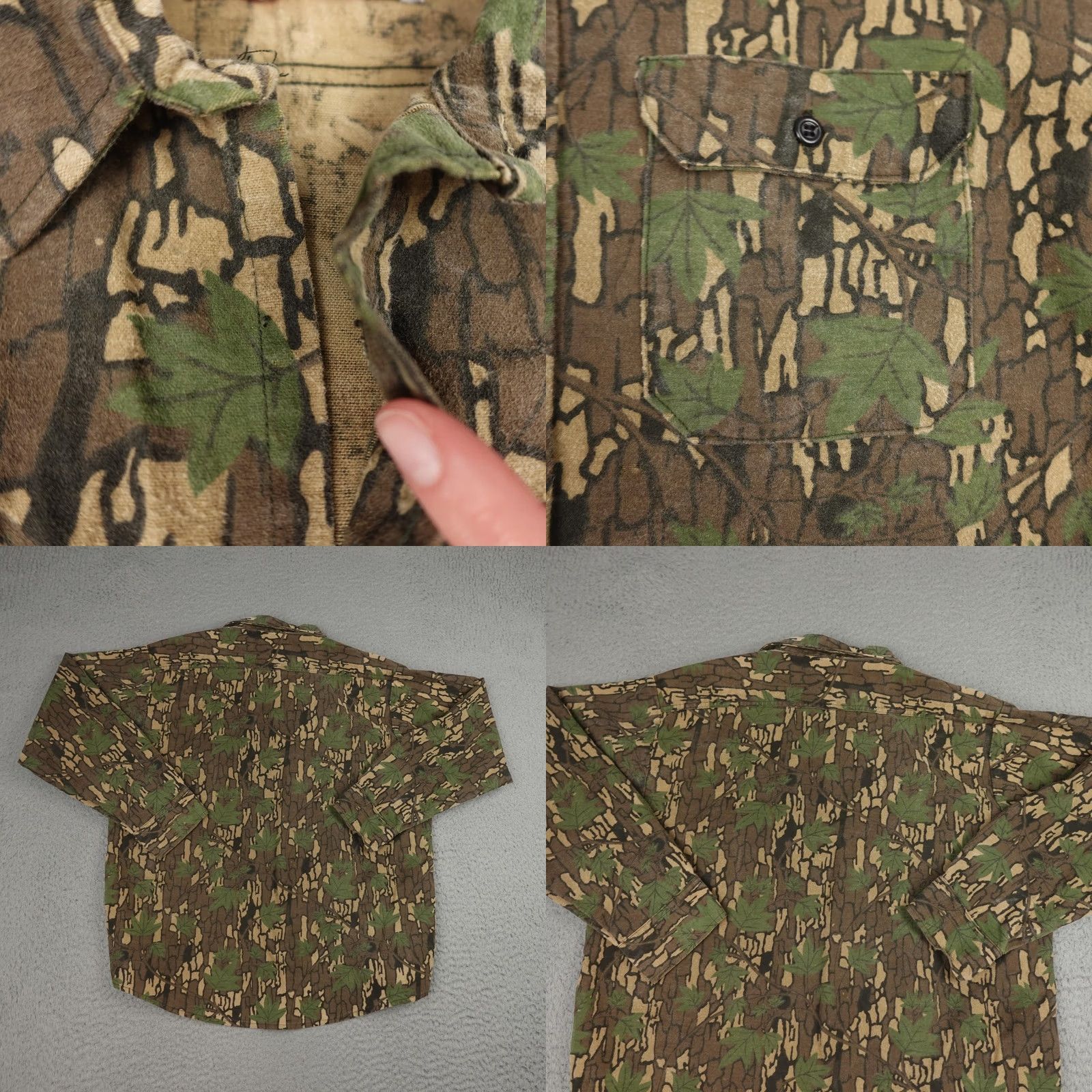Vintage VINTAGE Winchester Shirt Mens L Brown Camo Flannel Button Up Hunting 90s Size US L / EU 52-54 / 3 - 8 Thumbnail