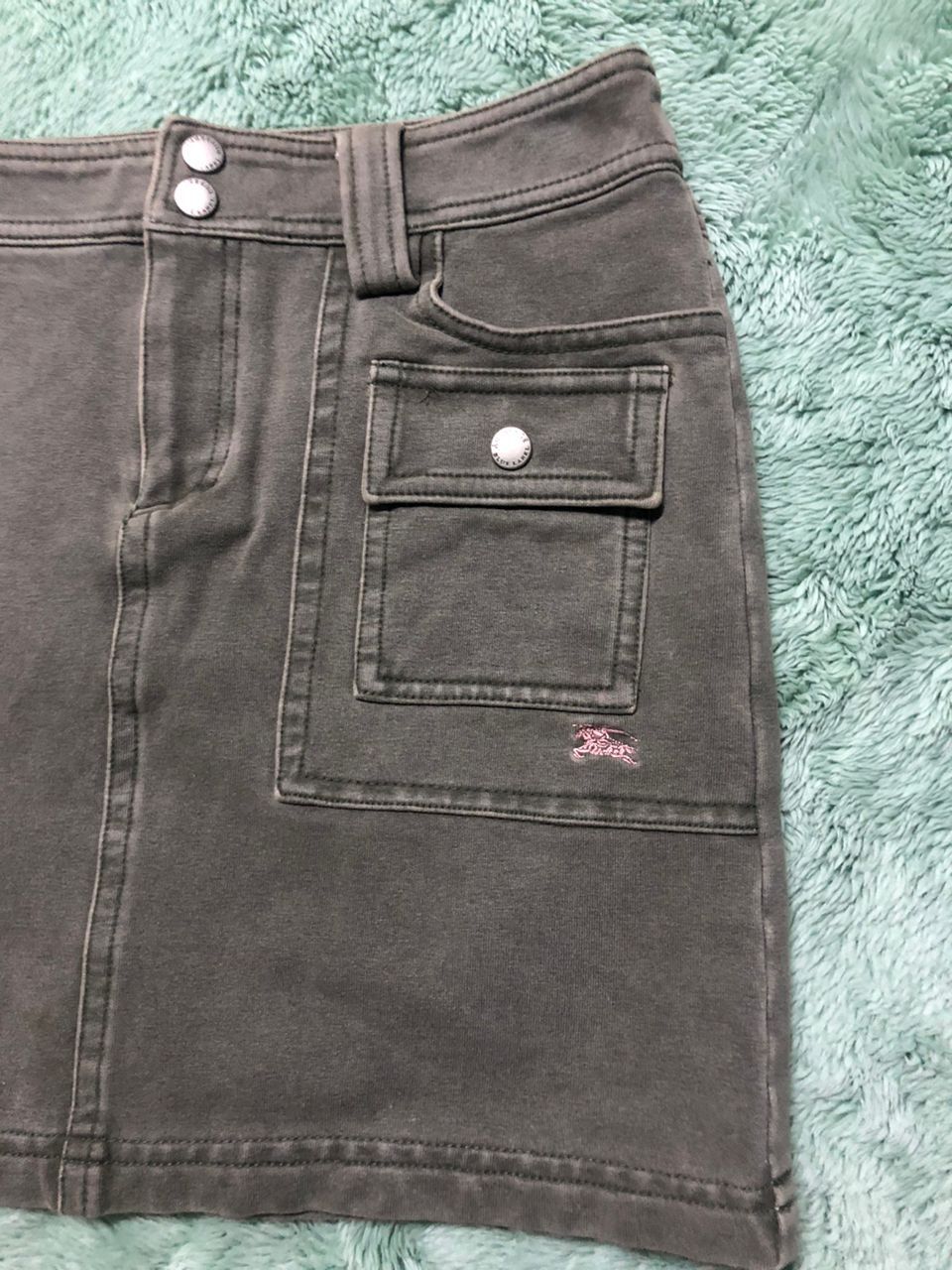 Burberry Burberry Blue Label Mini Skirt Bushpants Design Size 30" / US 8 / IT 44 - 3 Thumbnail