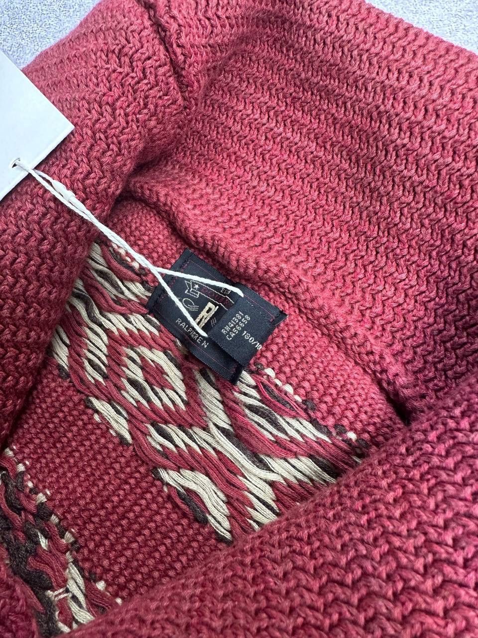 RRL Ralph Lauren NWT VINTAGE RALPH LAUREN RRL HAND KNIT AZTEC SWEATER RARE Size US L / EU 52-54 / 3 - 8 Thumbnail