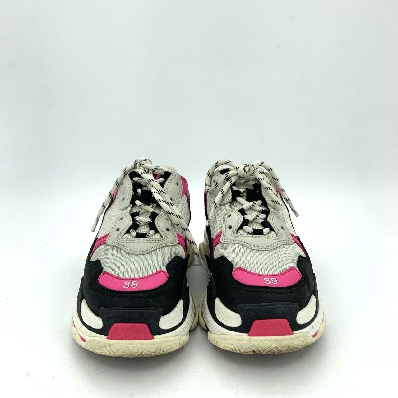 Balenciaga Balenciaga Triple S Mesh Lace-Up Sneakers Size US 8 / IT 38 - 3 Thumbnail