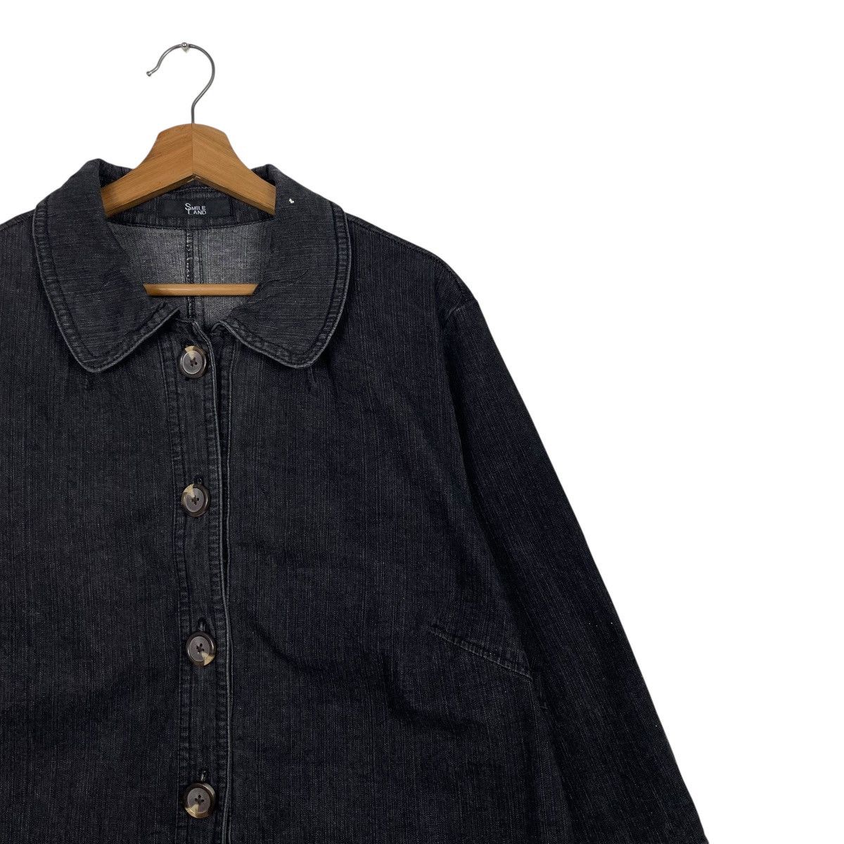 Other Japanese Brand Smile Land Oversize Denim Jacket Size 4XL / US 24-26 - 5 Thumbnail