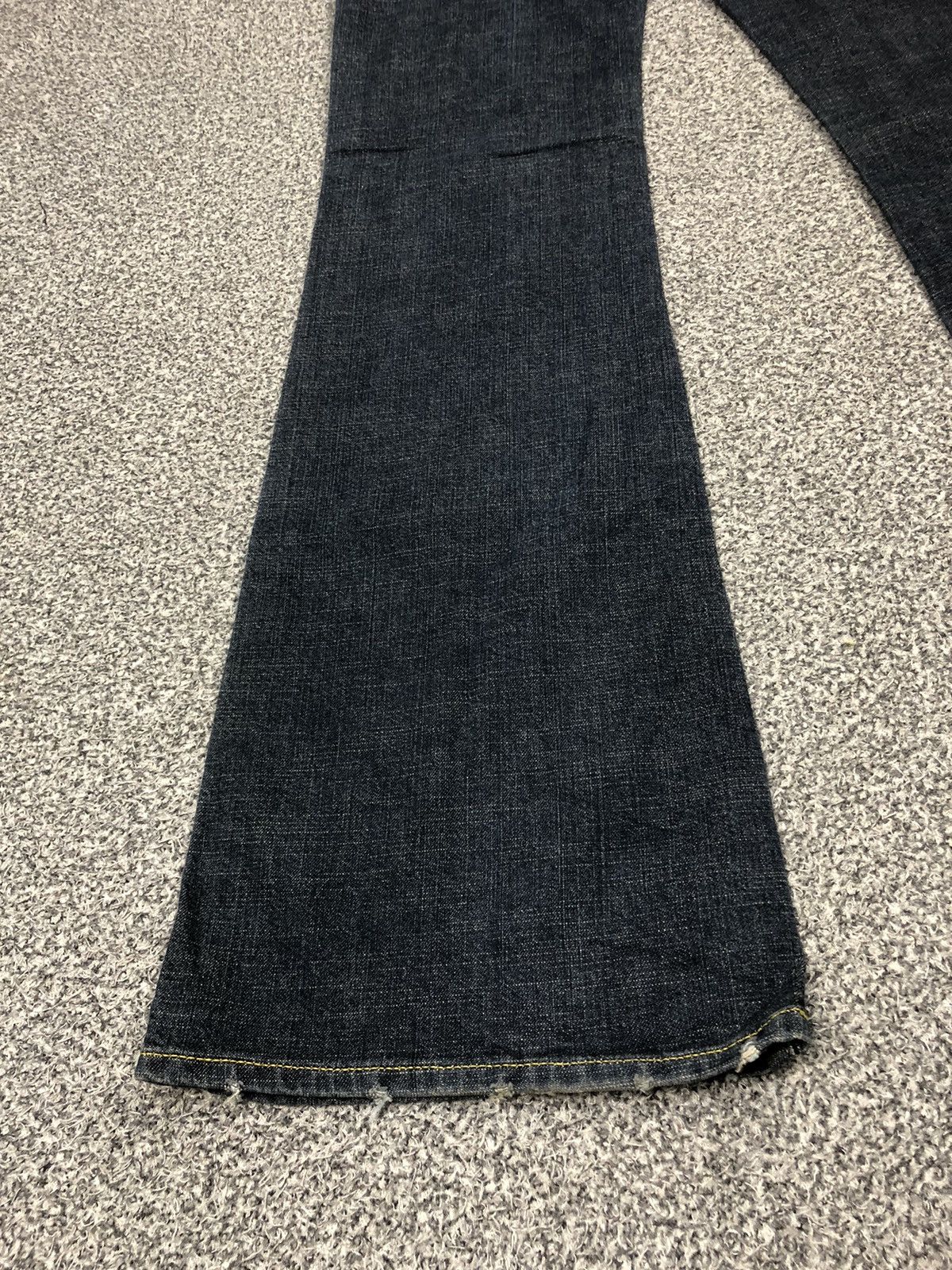 Japanese Brand × Vintage × Von Dutch Vintage Kustommade Von Dutch Flare Jeans Size 30" / US 8 / IT 44 - 19 Thumbnail