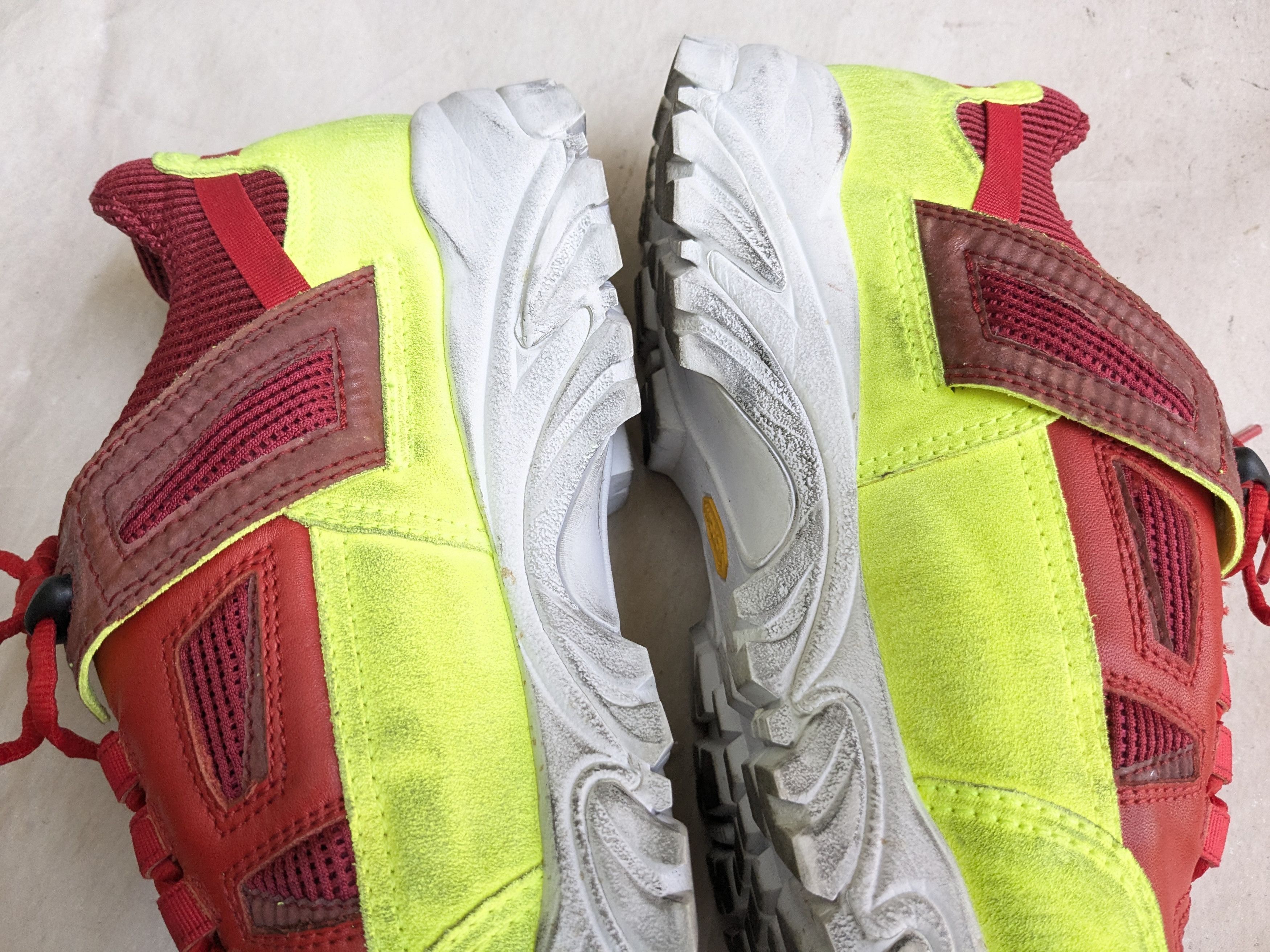 Maison Margiela Maison Margiela Security Sneakers Green Red 13 46 Size US 13 / EU 46 - 11 Thumbnail