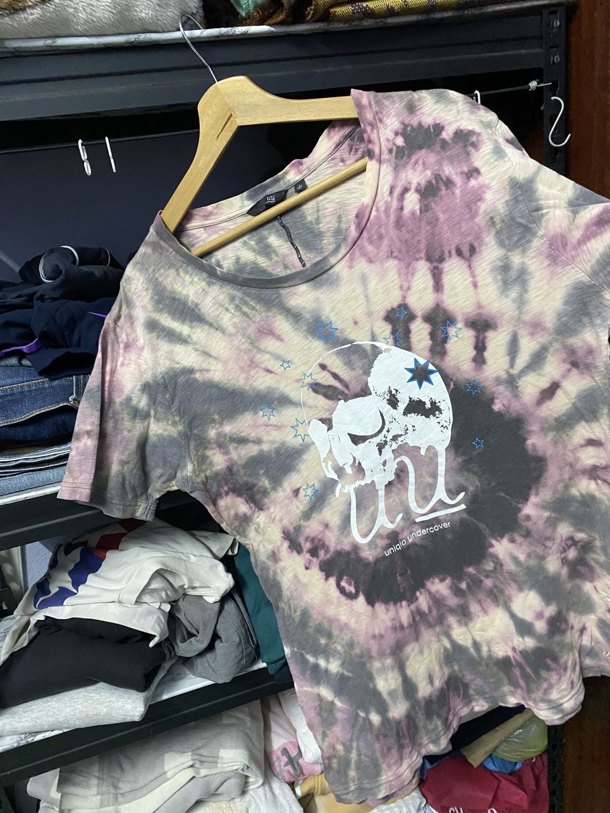 Undercover × Uniqlo Uniqlo Undercover Tyedye T shirts Size L / US 10 / IT 46 - 3 Thumbnail