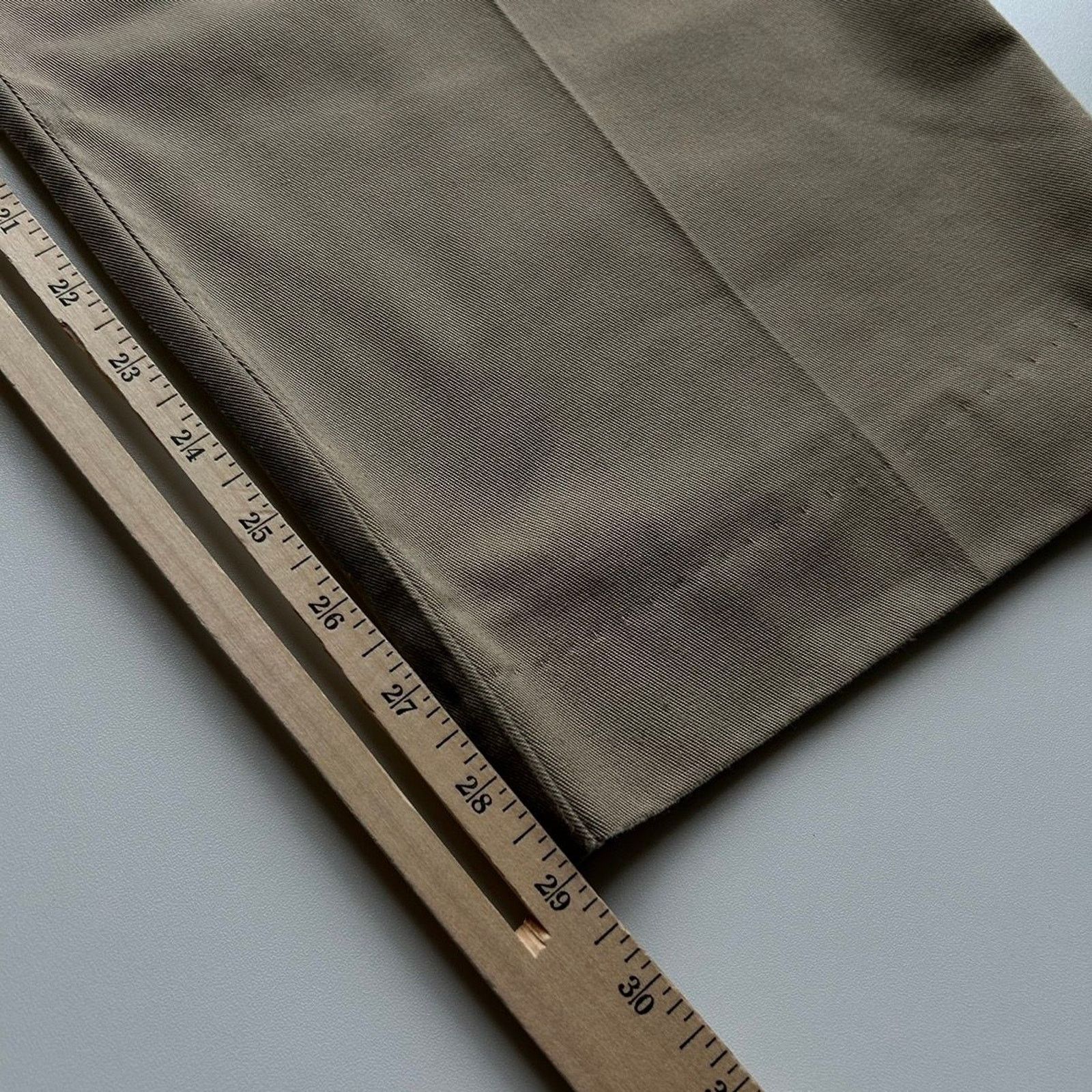 Vintage Vintage 2000s Khaki Soft Twill Cargo Pants Men's 34x30 Rare Size US 34 / EU 50 - 6 Thumbnail
