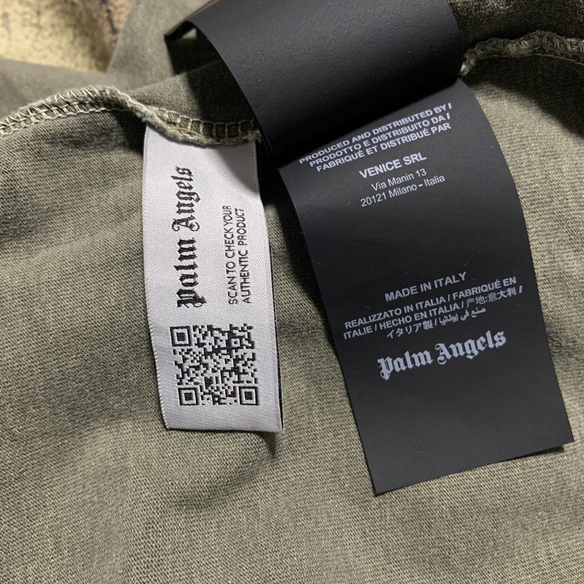 Palm Angels Palm Angels Medium Kill The Bear Green Tee Size US M / EU 48-50 / 2 - 9 Thumbnail