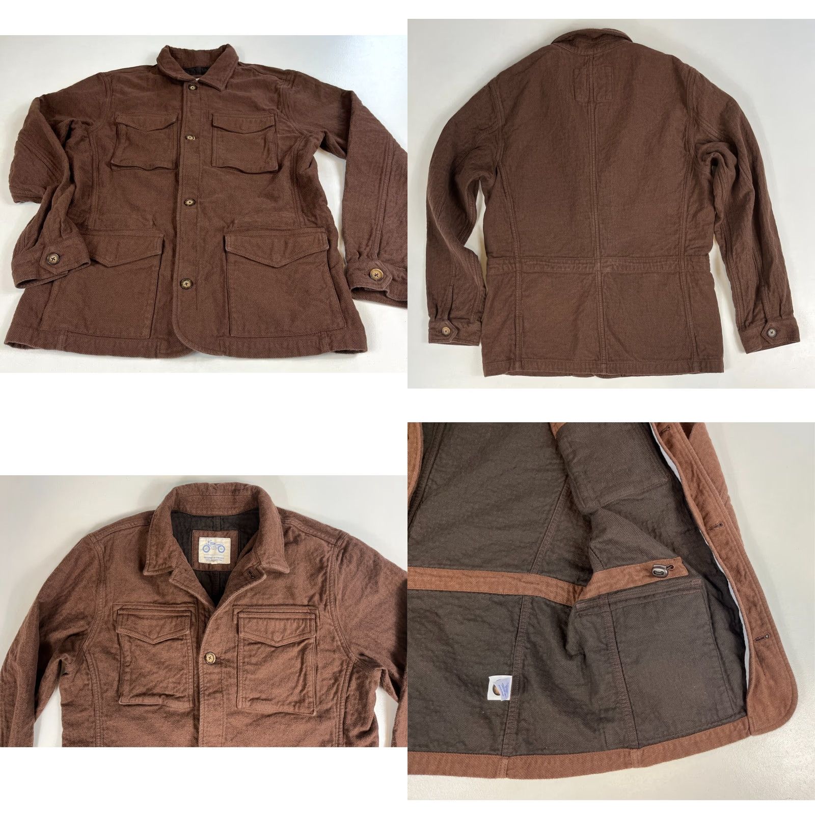 Vintage Mugsy Jacket Mens Brown Mahogany L Sz L Grizzlies Charles Vintage Size US L / EU 52-54 / 3 - 8 Thumbnail