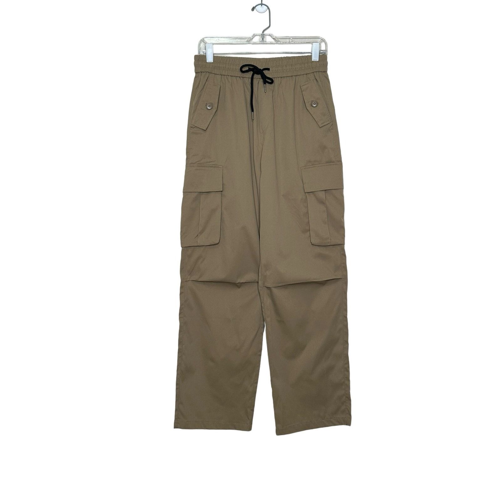 Shein Shein beige cargo casual pull on pants size medium Size US 32 / EU 48 - 9 Thumbnail