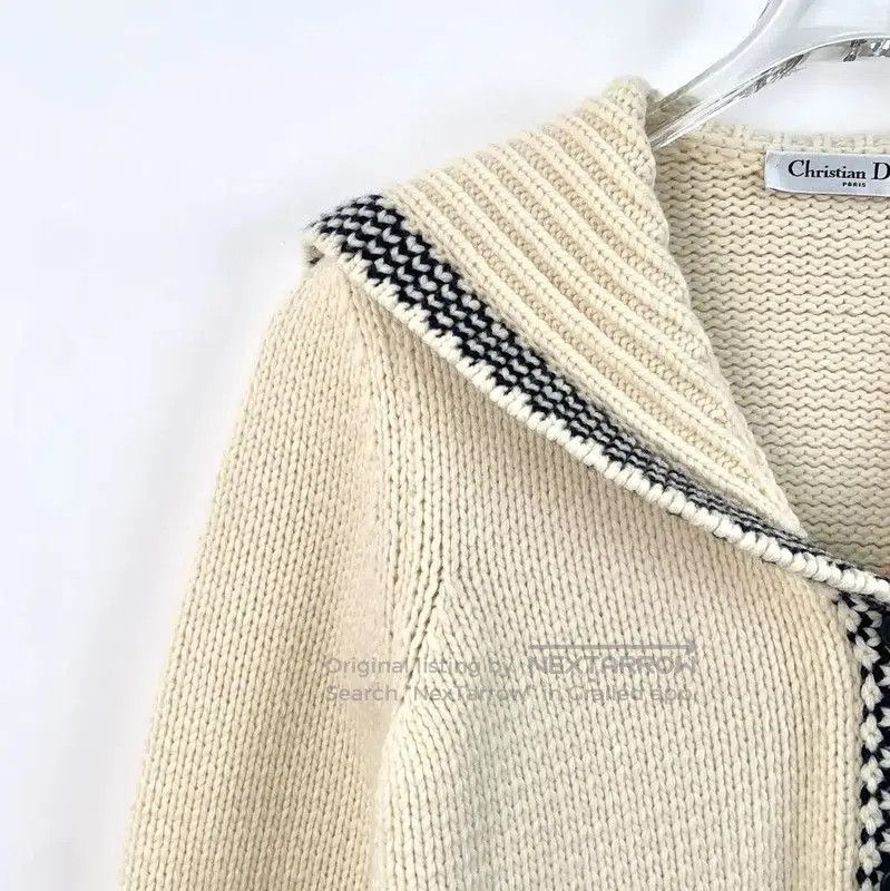Dior Dior Colorblock Wool Cardigan for Women . Size XS / US 0-2 / IT 36-38 - 3 Thumbnail
