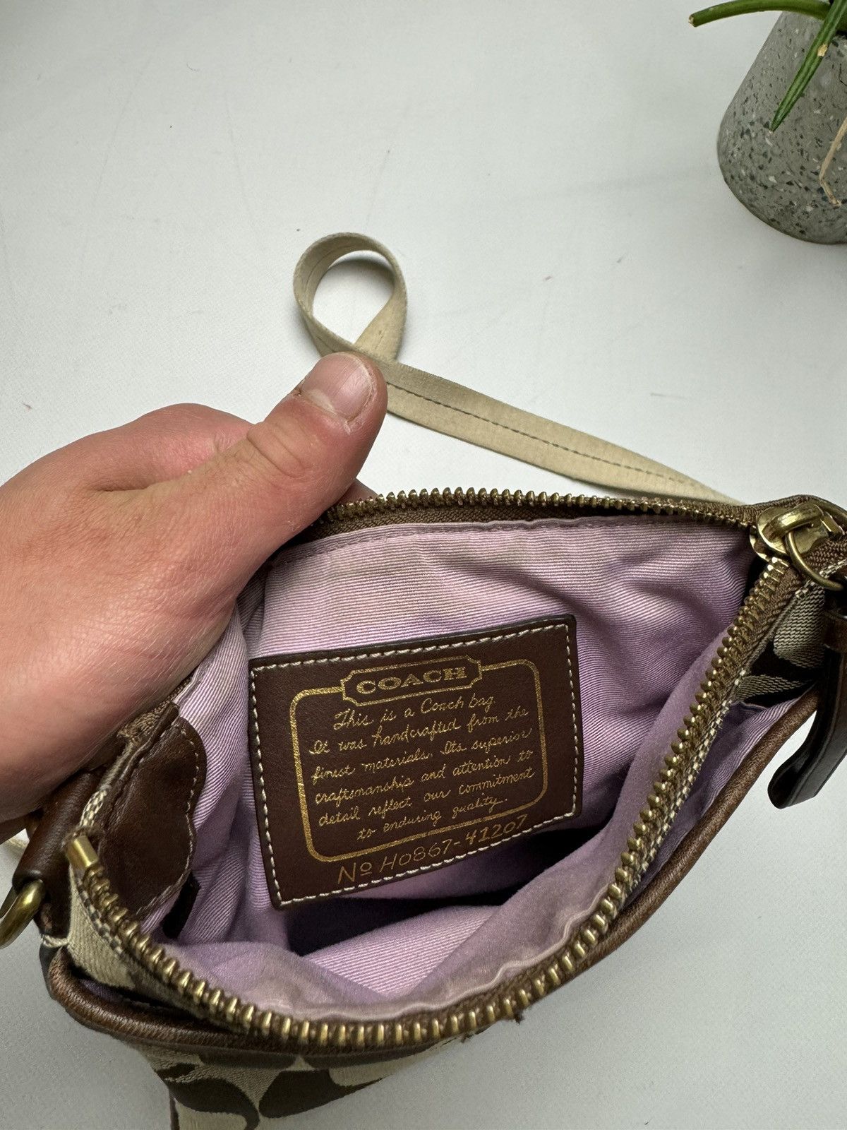 Coach × Vintage Rare vintage mini bag Coach y2k Size ONE SIZE - 9 Thumbnail