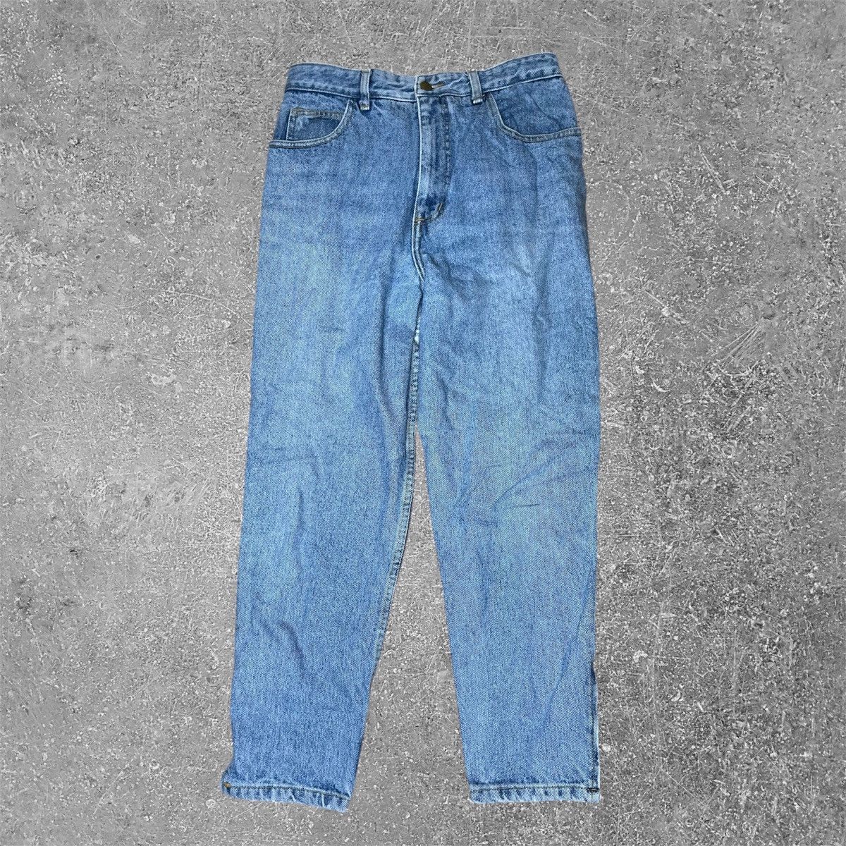 Guess × Vintage Vintage VTG 90s Guess Georges Marciano Ankle Zipper Jeans 28 Size 28" / US 6 / IT 42 - 1 Thumbnail