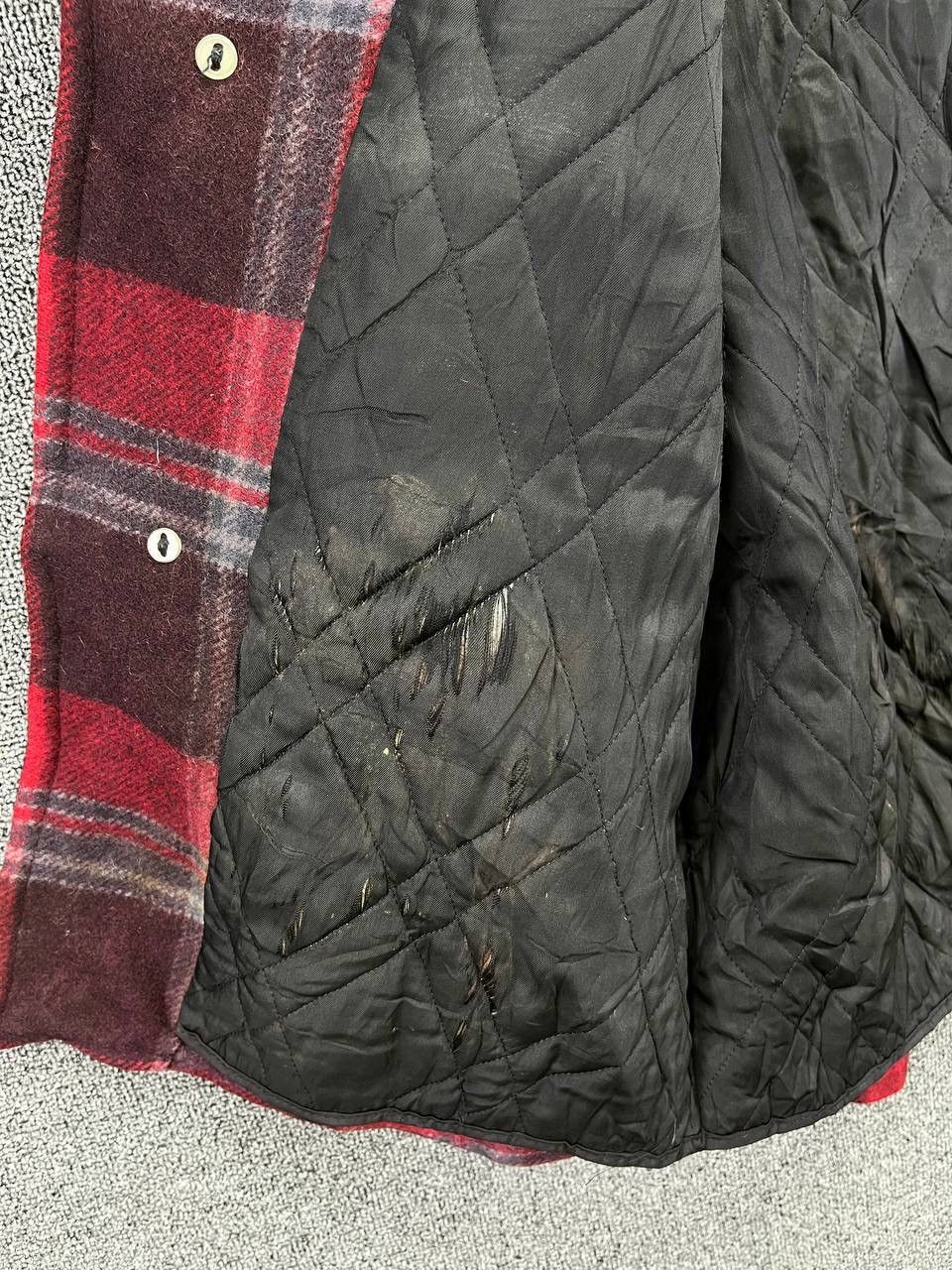 Pendleton × Vintage Vintage Pendleton Shadows Plaid Trashed Wool Jacket Size US M / EU 48-50 / 2 - 10 Thumbnail
