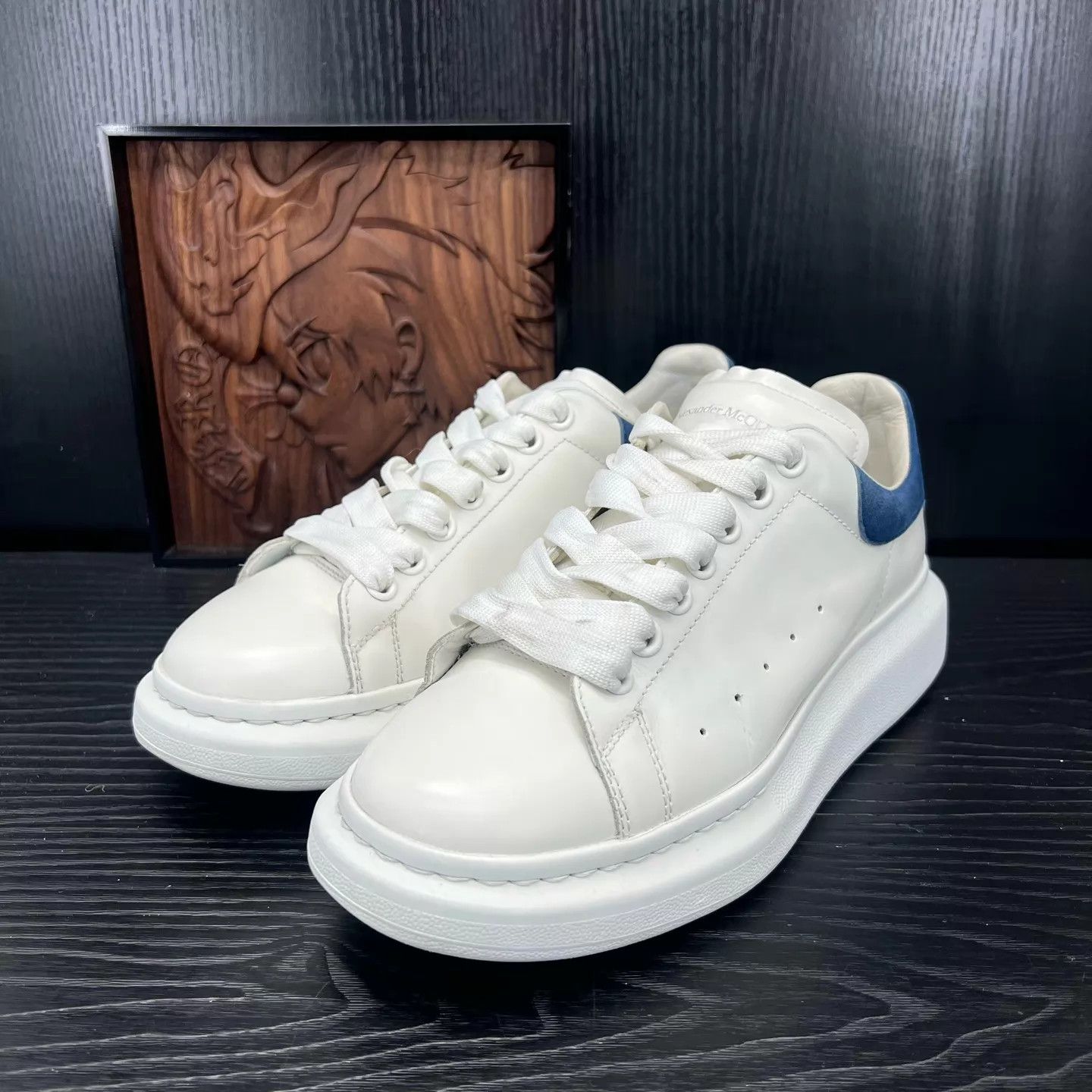 Alexander McQueen McQueen blue tail suede size 41.5 Size US 8.5 / EU 41-42 - 1 Thumbnail