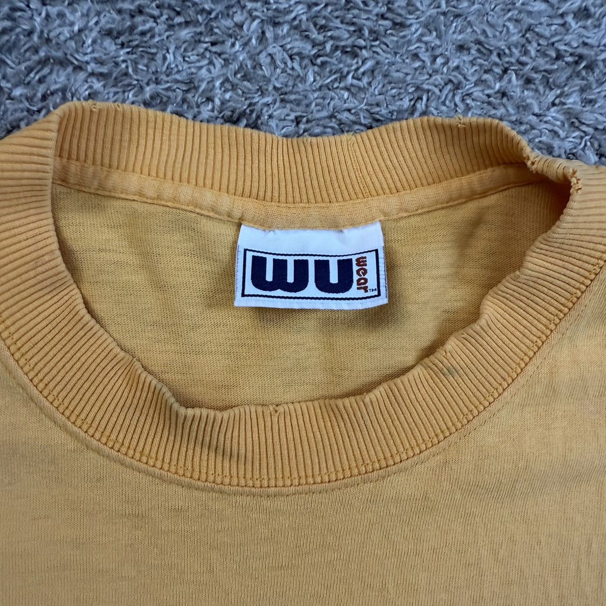 Wu-Tang Clan 🔴Wu-Wear Shirt Size XL Wu-Tang Vintage Yellow Longsleeves Size US XL / EU 56 / 4 - 3 Thumbnail