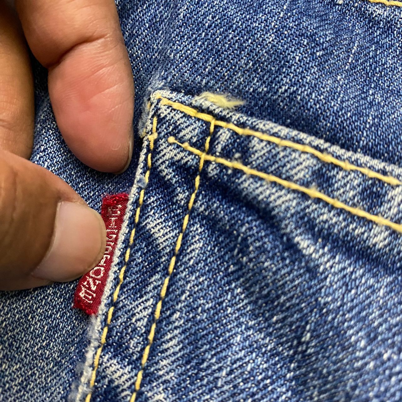 If Six Was Nine 💥Best Offer💥Vintage 80s Big Stone Distressed Denim Size US 34 / EU 50 - 16 Thumbnail