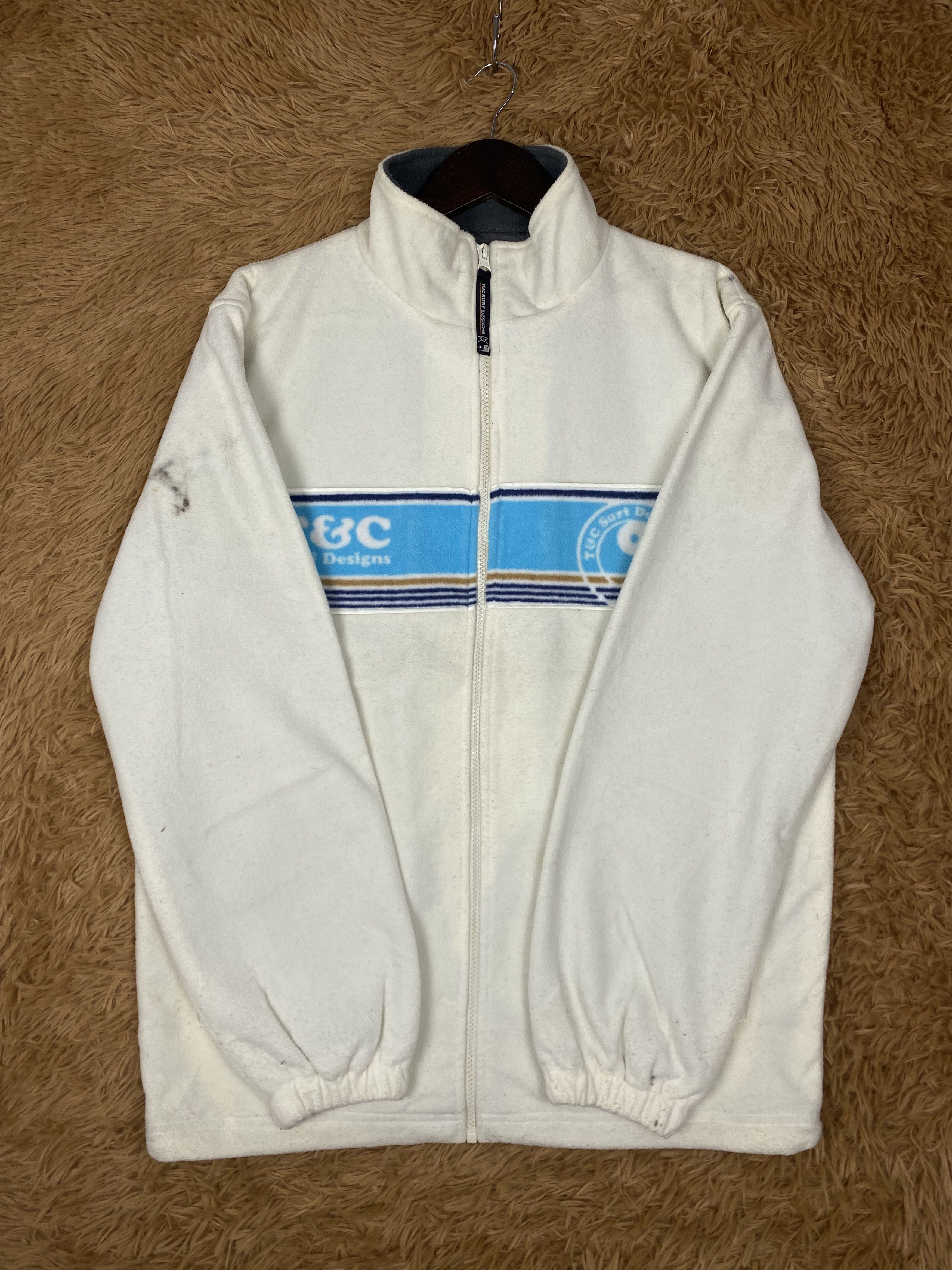 Vintage Vintage T&C Surf Fleece Jacket DJ0280 Size US L / EU 52-54 / 3 - 5 Thumbnail
