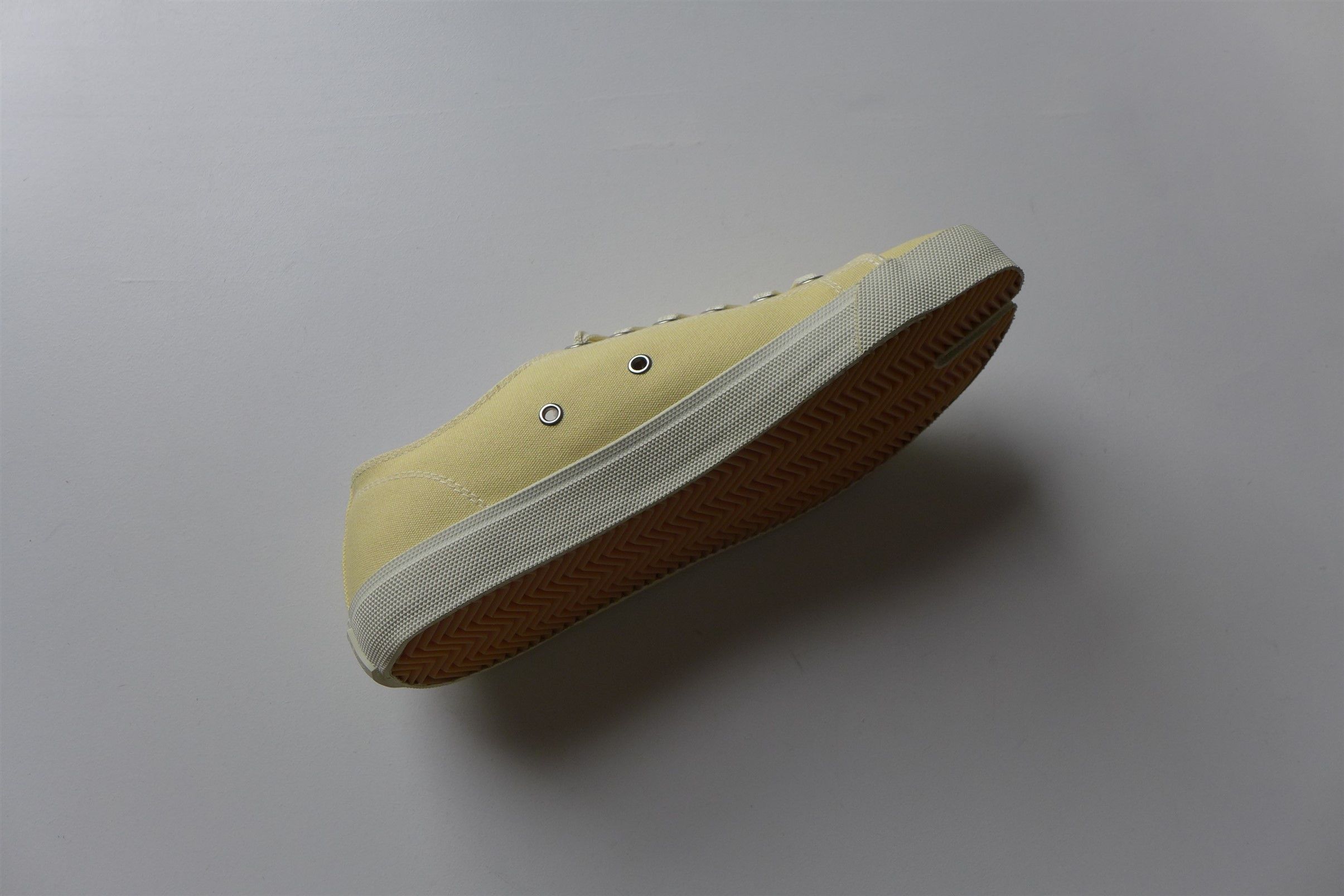 Maison Margiela Margiela Tabi Low Sneakers - Yellow Cotton Canvas Size US 8 / EU 41 - 20 Thumbnail