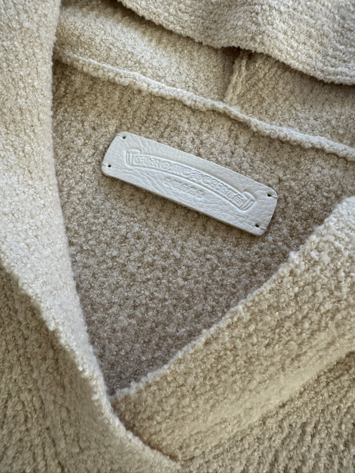 Chrome Hearts BRAND NEW CHROME HEARTS PIMA CREAM CHEETAH PATCH HOODIE Size US S / EU 44-46 / 1 - 5 Thumbnail