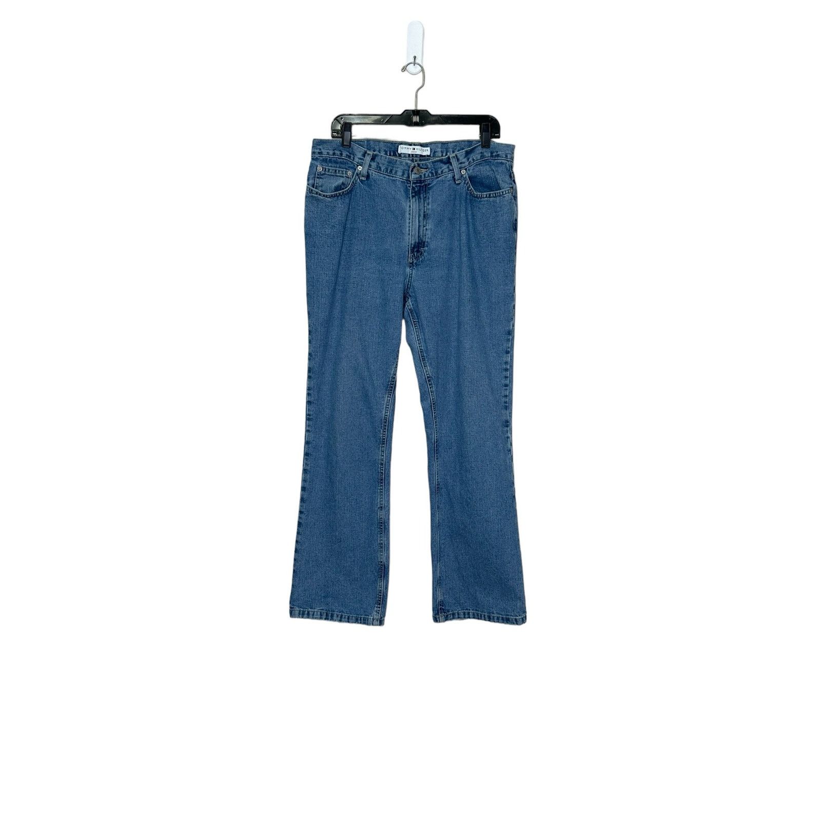 Tommy Hilfiger Tommy Hilfiger blue boot cut vintage jeans size 14 Size 36" / US 14 / IT 50 - 11 Thumbnail
