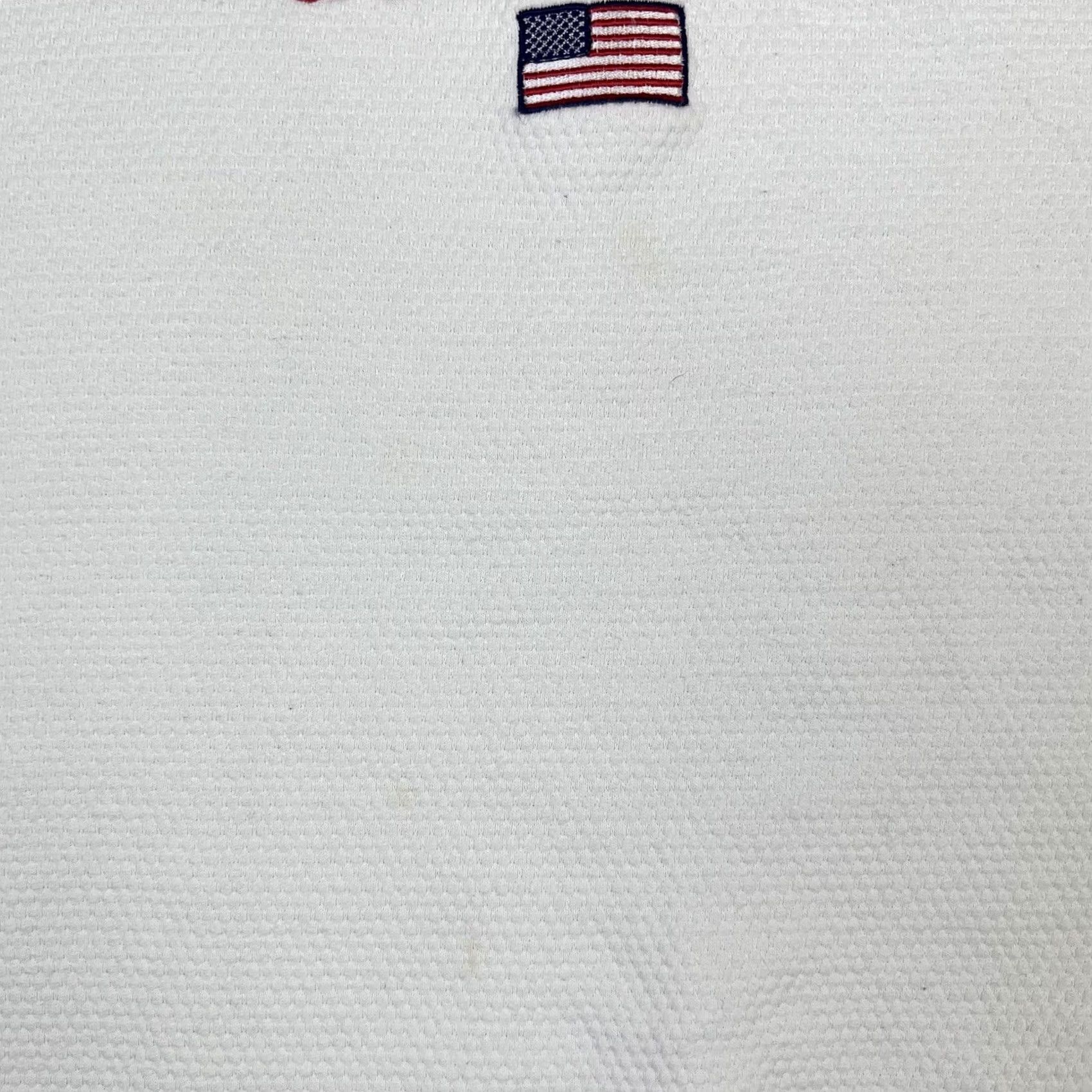 Vintage VINTAGE Myrtle Beach Embroidered Crewneck Sweatshirt Women Large White 90s Beach Patriotic Exist Sports Line Size L / US 10 / IT 46 - 7 Thumbnail